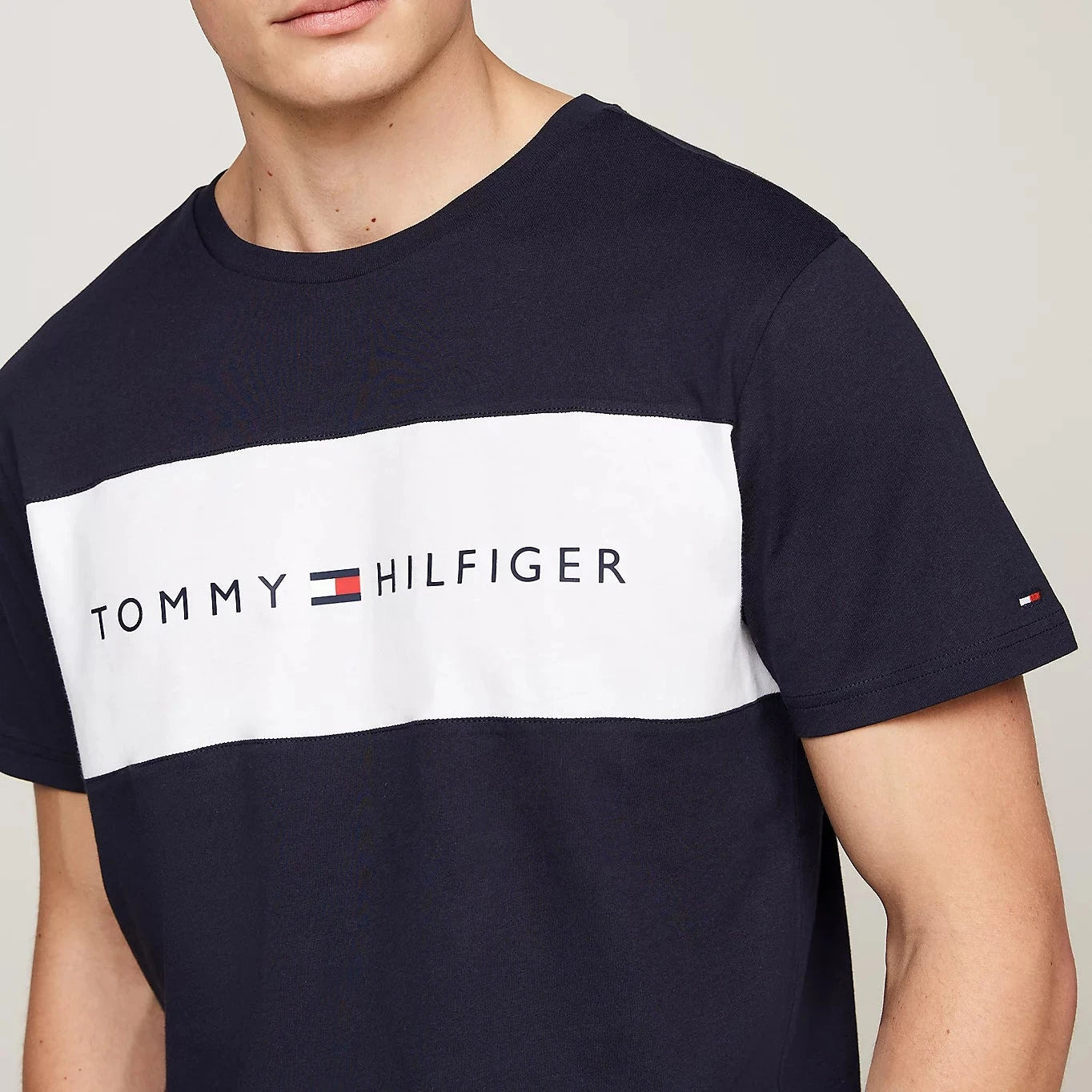 TSHIRT TOMMY HILFIGER MC COLOR BLOCK