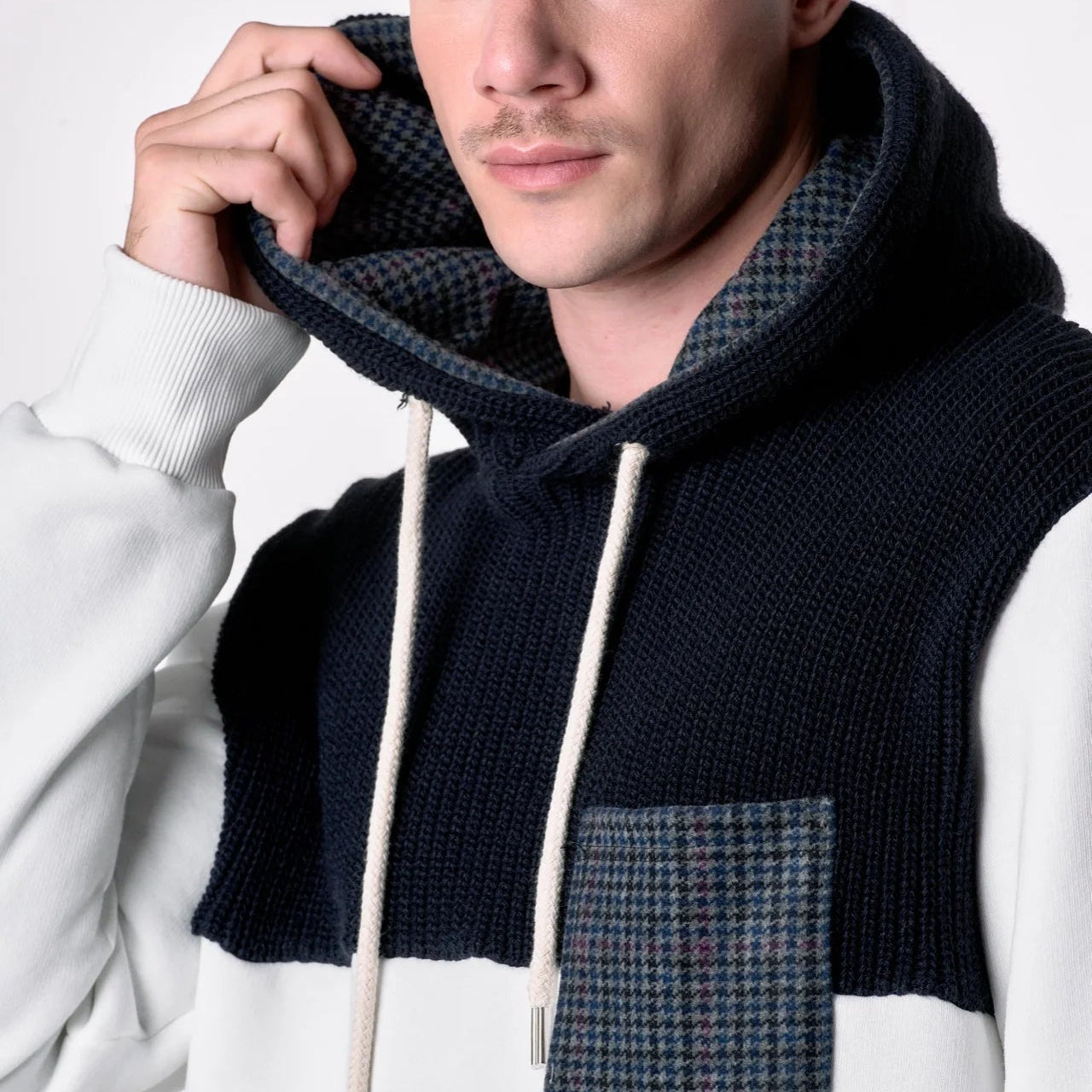 FELPA V2 BRAND BICOLOR PANNA