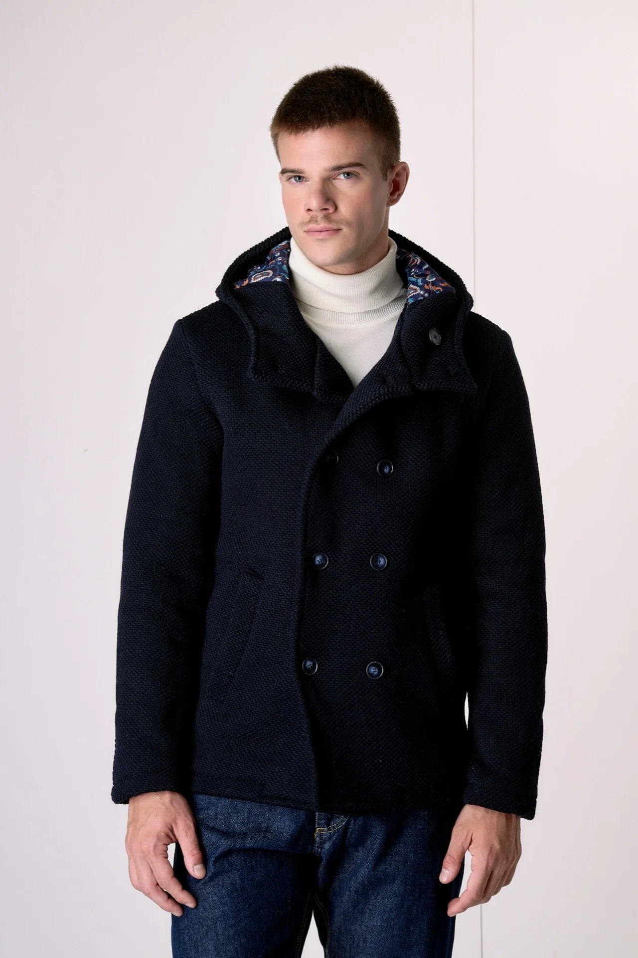 CAPPOTTO V2 BRAND P.TO RISO BLU