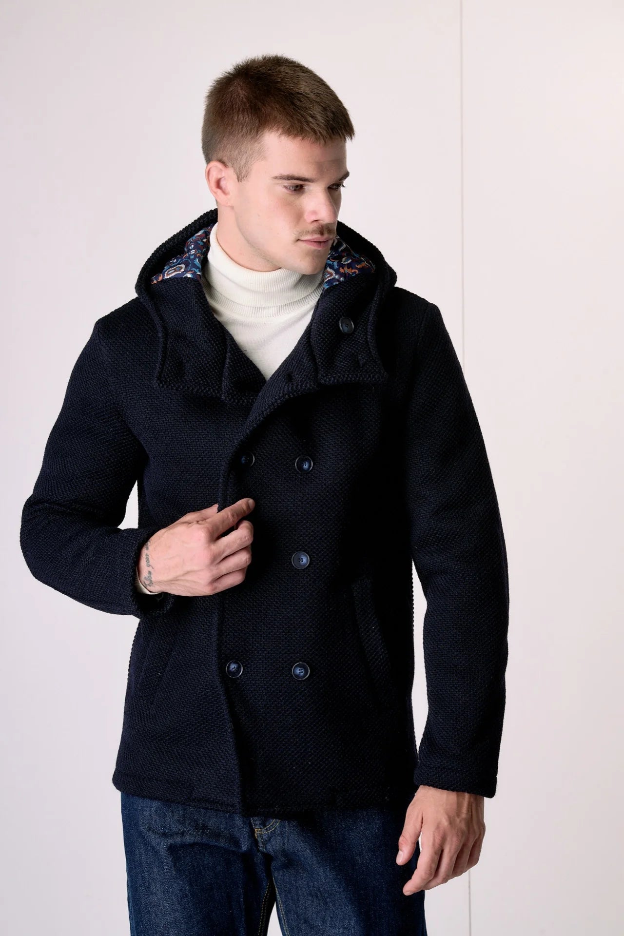 CAPPOTTO V2 BRAND P.TO RISO BLU