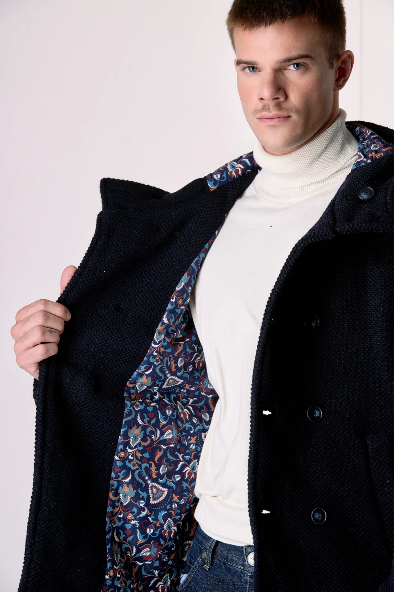 CAPPOTTO V2 BRAND P.TO RISO BLU