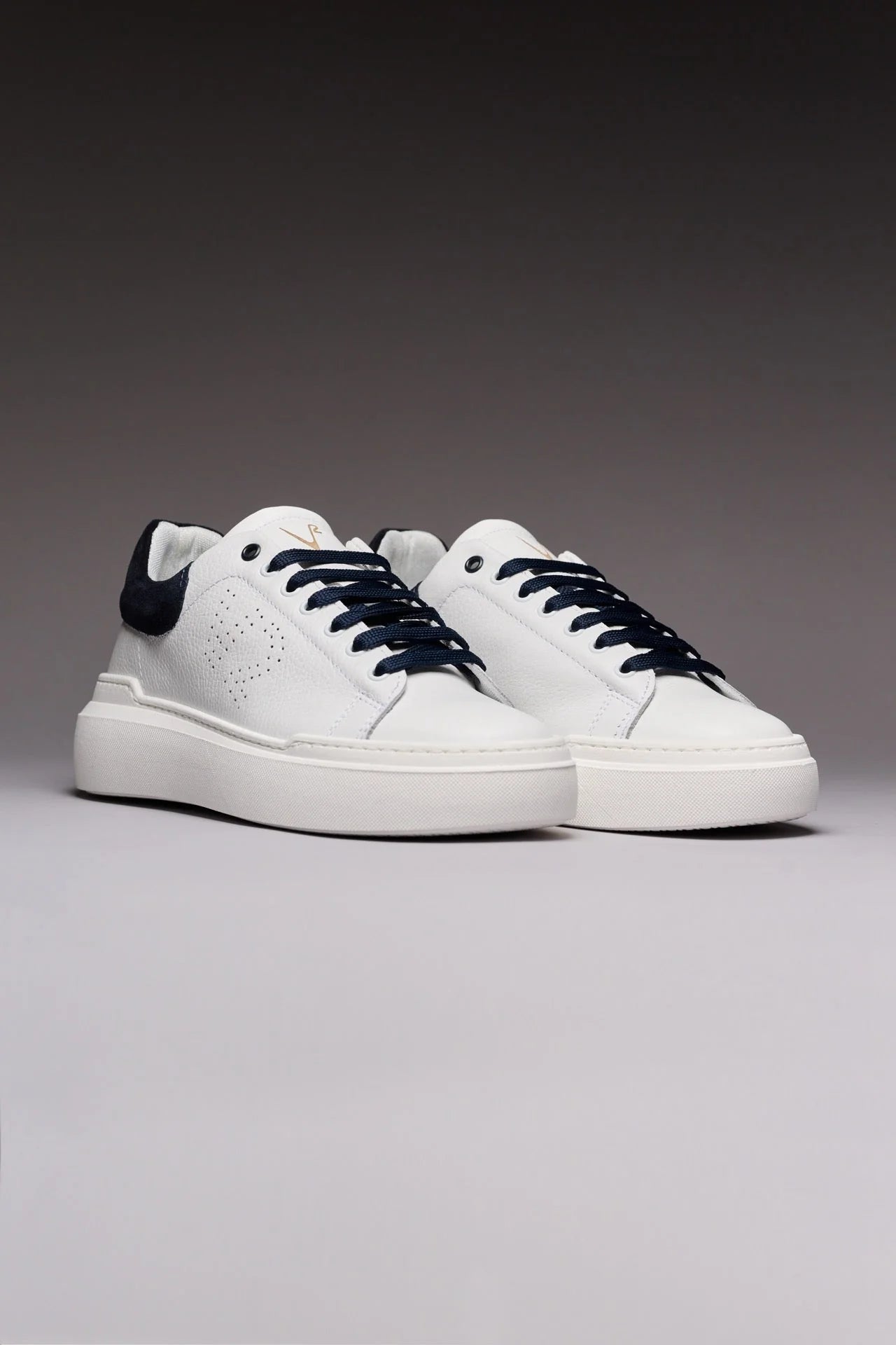 SNEAKERS V2 BRAND FONDO MQ BOTTOLATO BLU
