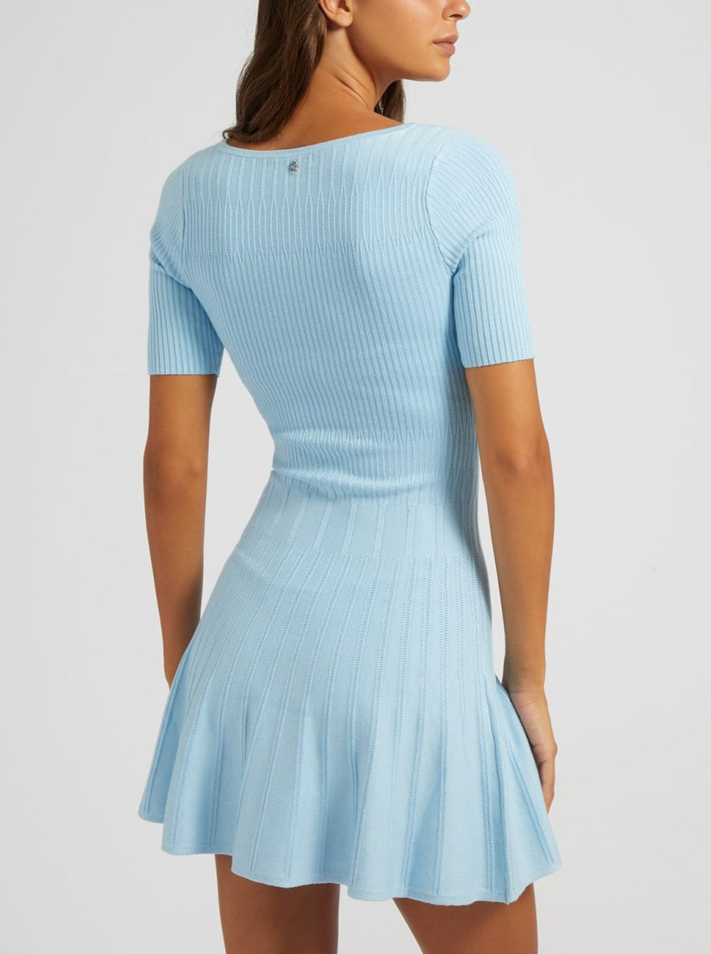 ABITO GUESS IN MAGLIA AMELIA MC SCOOP GIROCOLLO