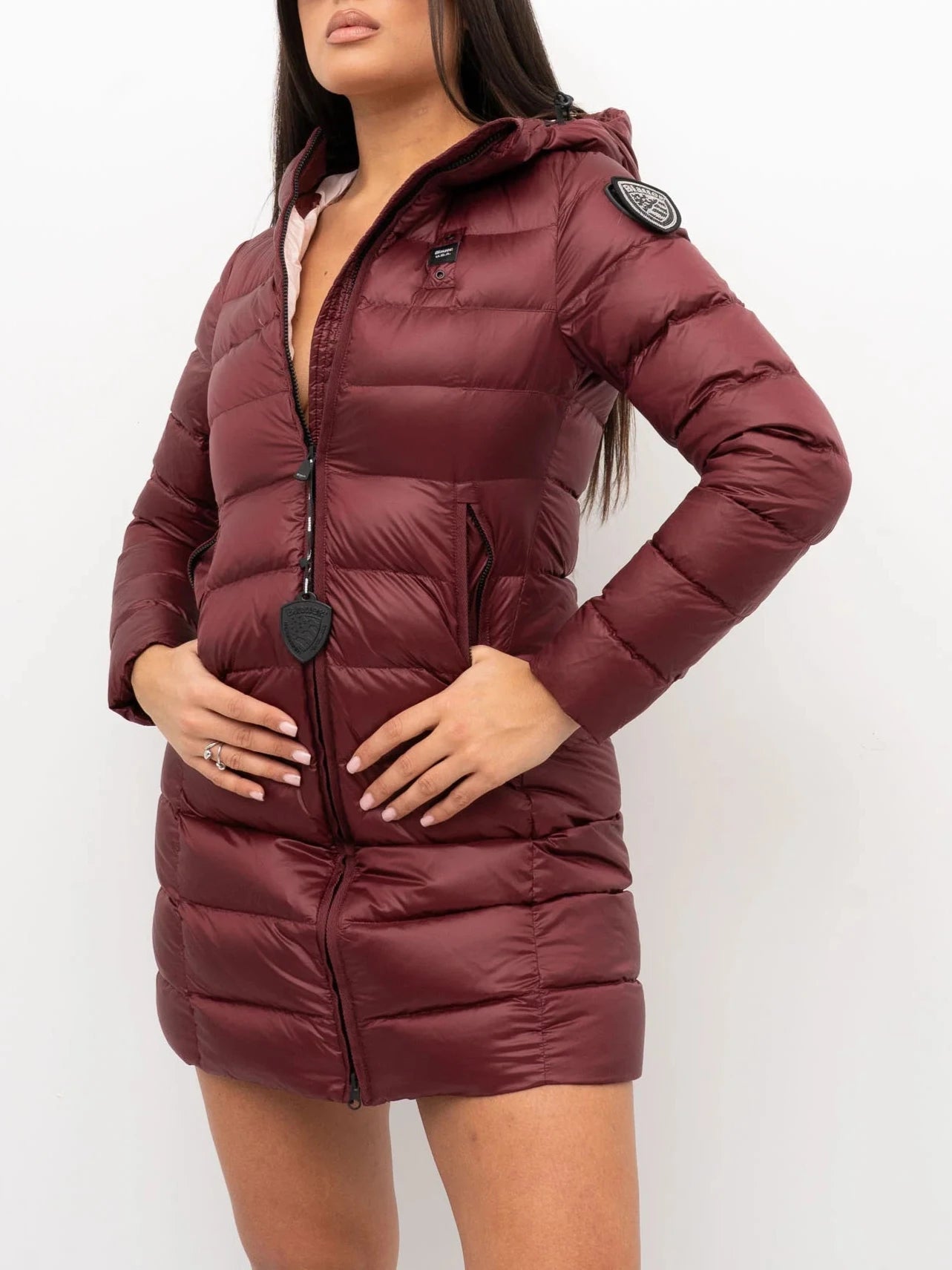 PIUMINO BLAUER LUNGO AGNES