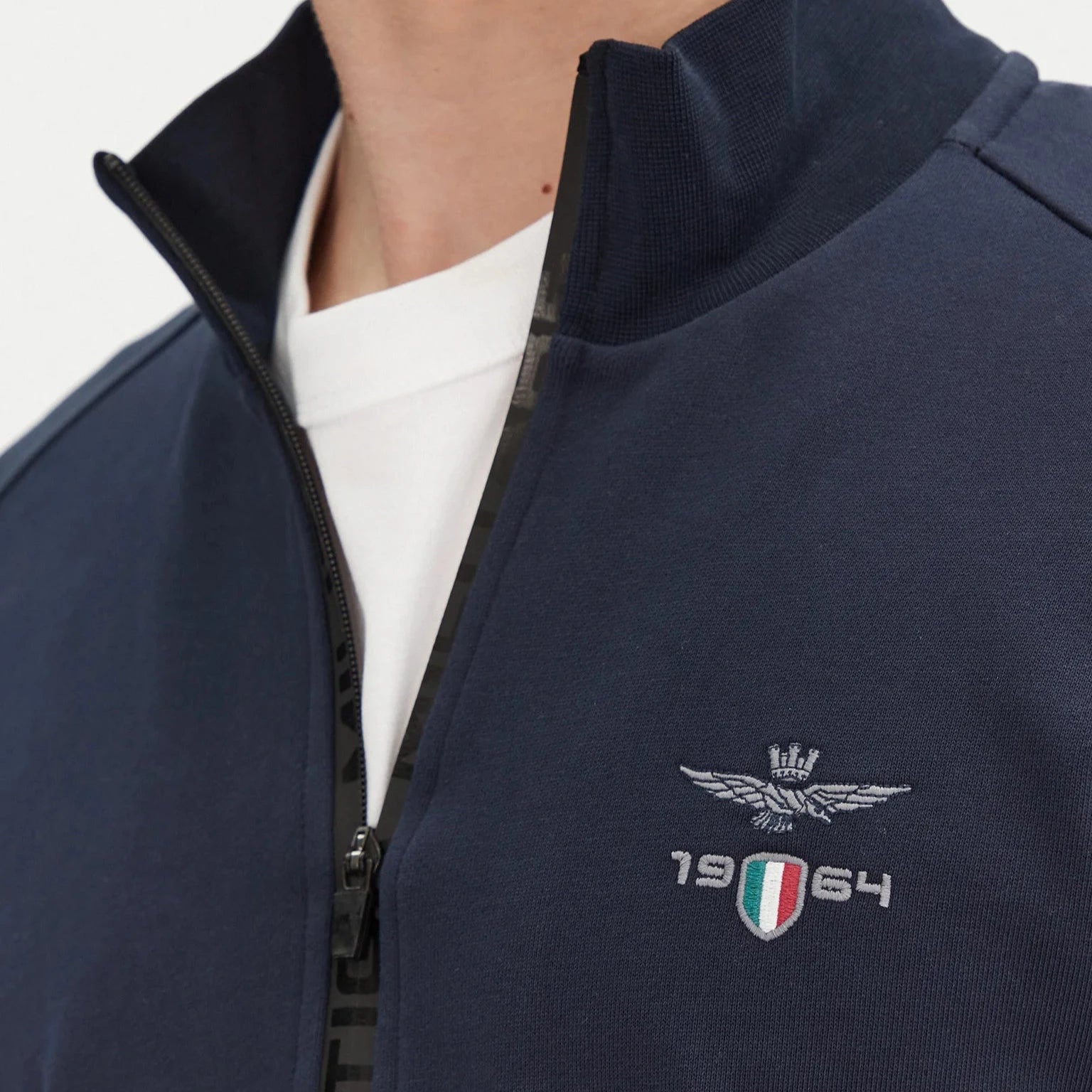 FELPA AERONAUTICA MILITARE FULLZIP