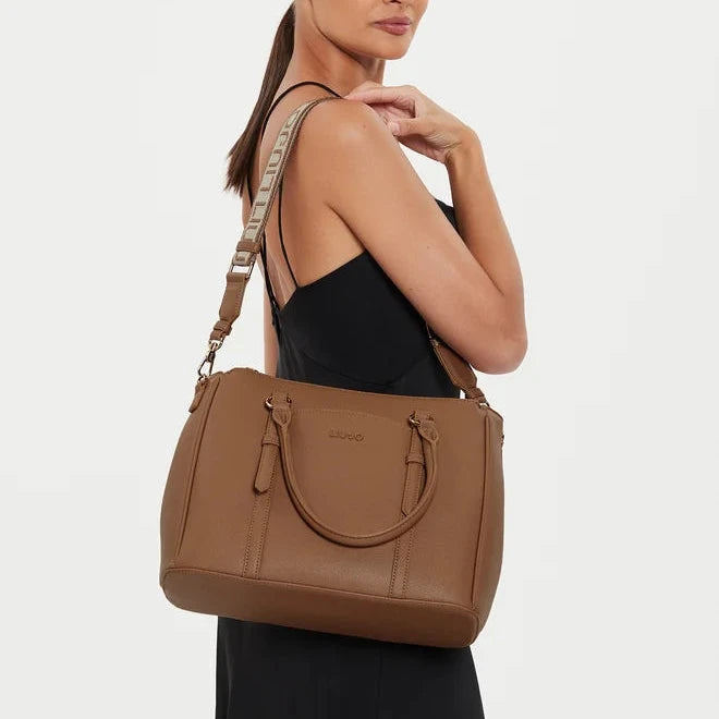 BORSA LIUJO L SATCHEL ORGANIZER SAFFIANO