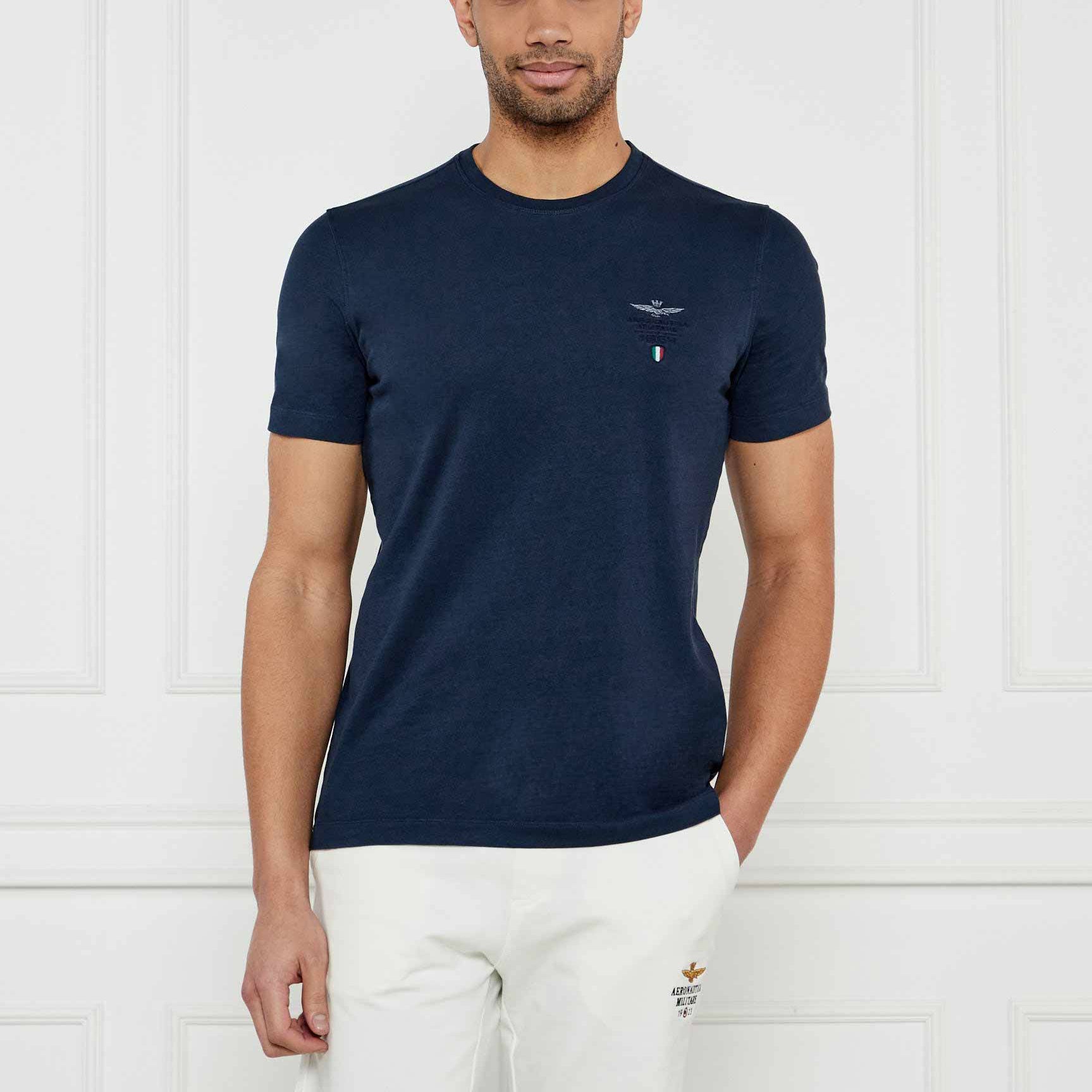 TSHIRT AERONAUTICA MILITARE LOGO SCHIENA