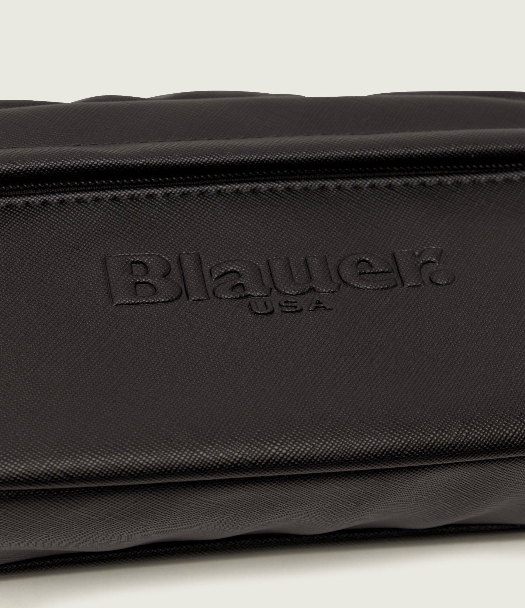 MARSUPIO BLAUER PELLE MARTELLATA VAGAN BOOM 13X22X6