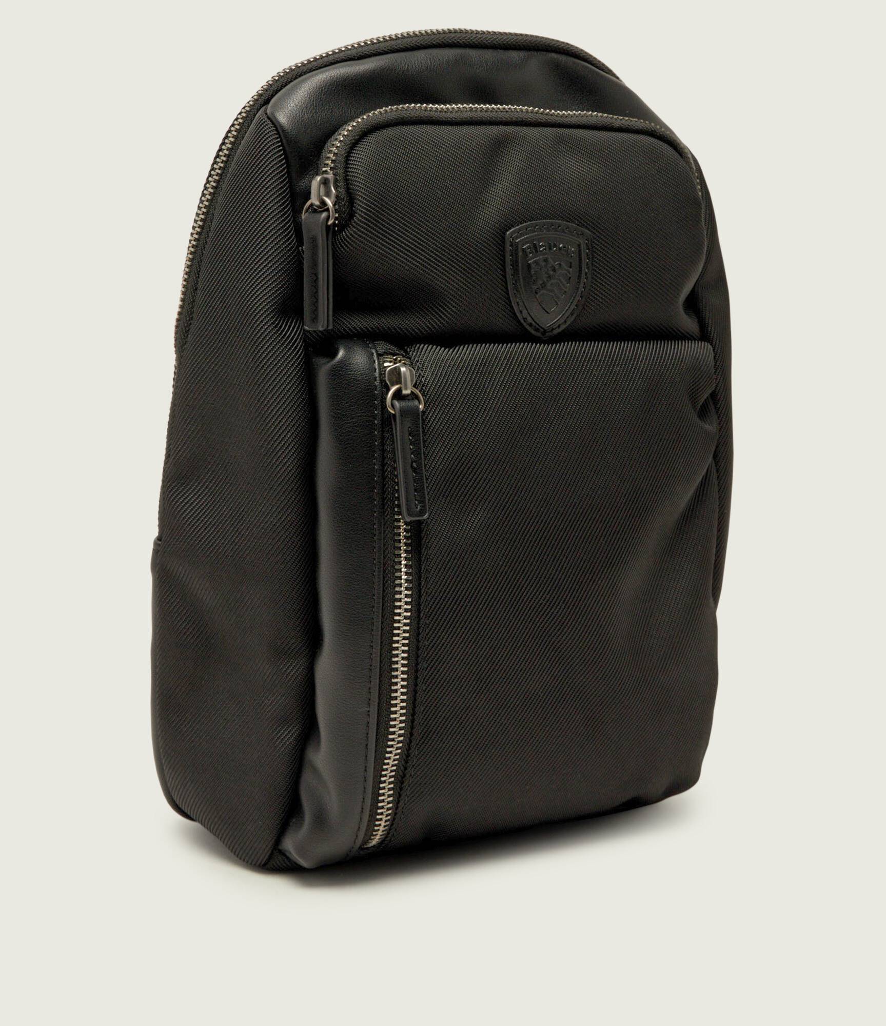 MONOSPALLA BLAUER BORSELLO DOYERS PELLE CORDURA 30X20X10