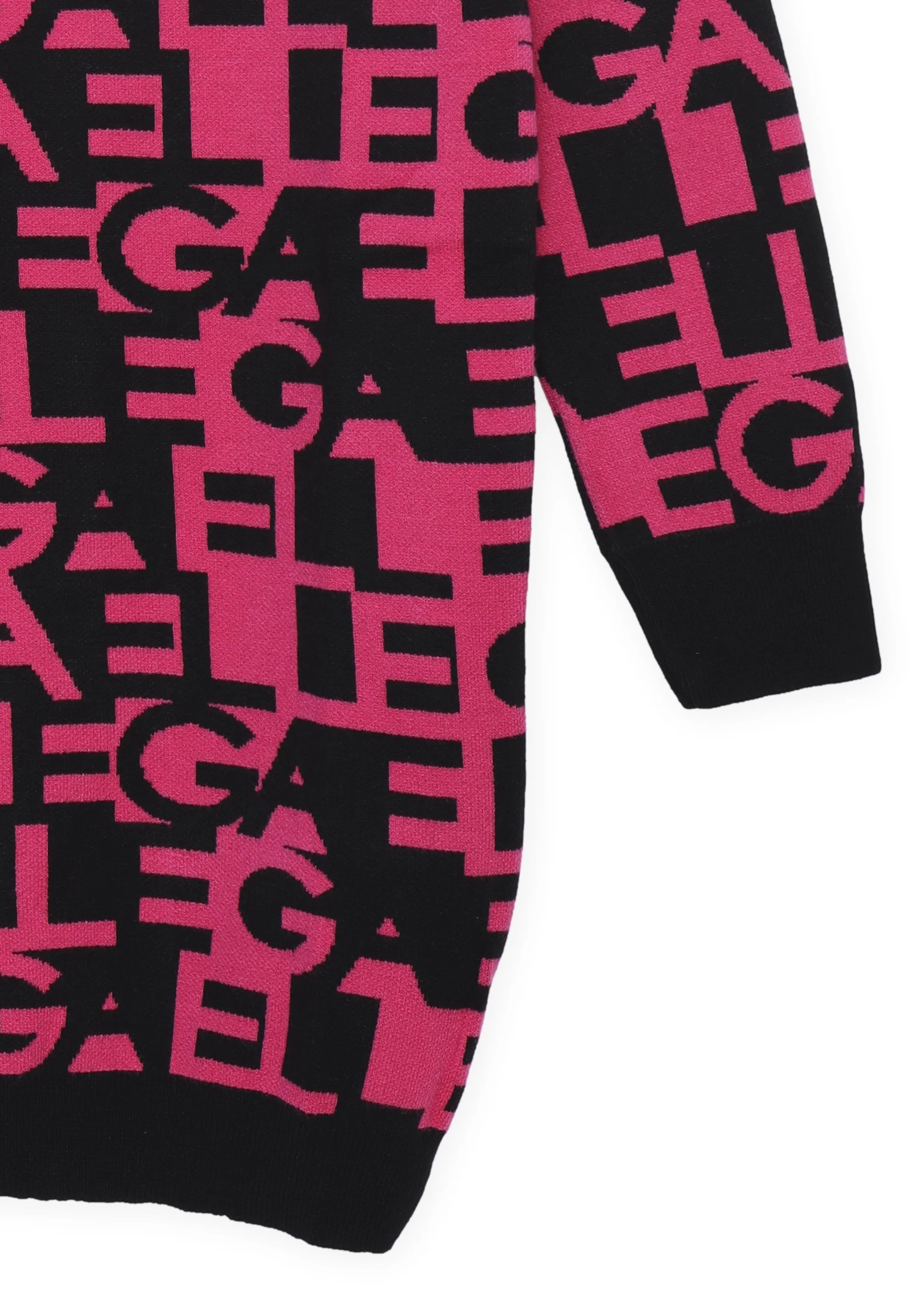 ABITO GAELLE ML MULTI LOGO CONTRASTO CAPPUCCIO