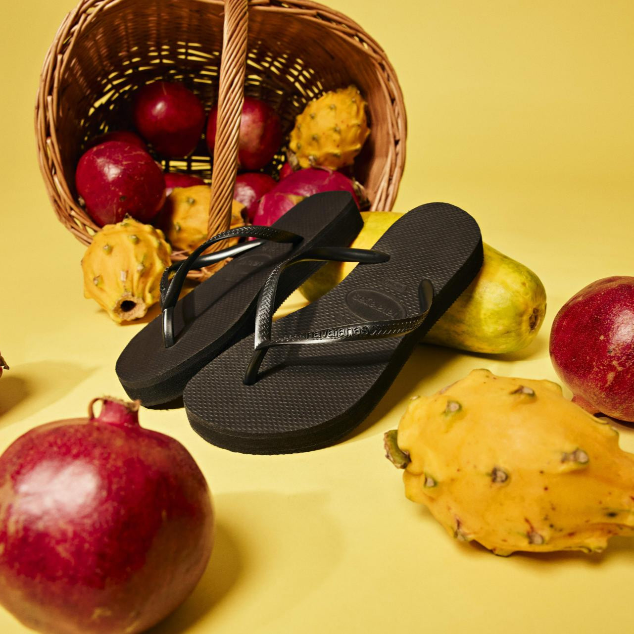 INFRADITO HAVAIANAS SLIM FLATFORM NERO