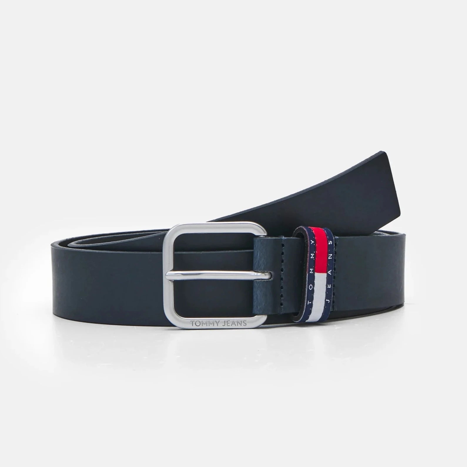 CINTURA TOMMY HILFIGER IN PELLE LOGO PASSANTE