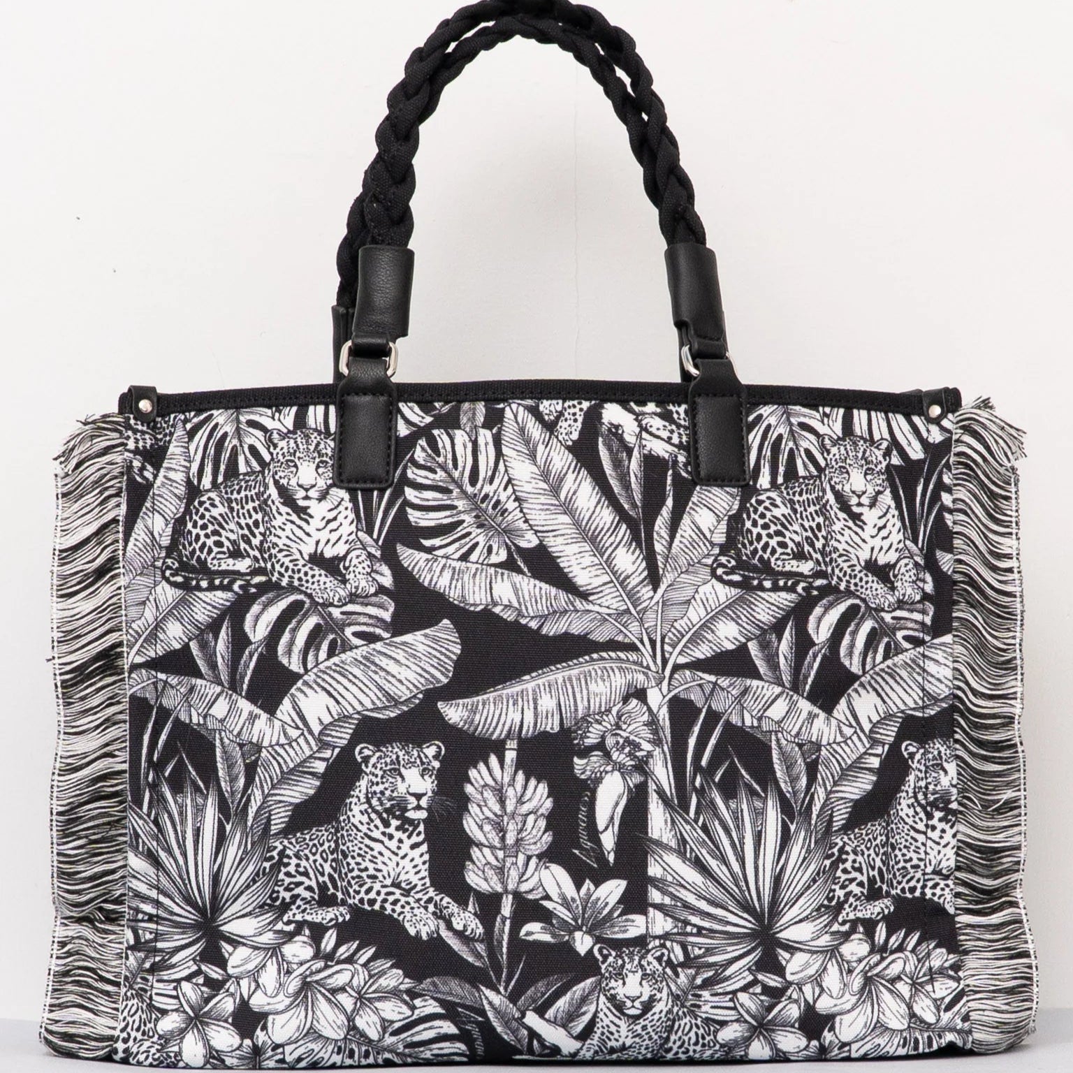 BORSA 4GIVENESS ATHENA BIG BLACK AND WHITE