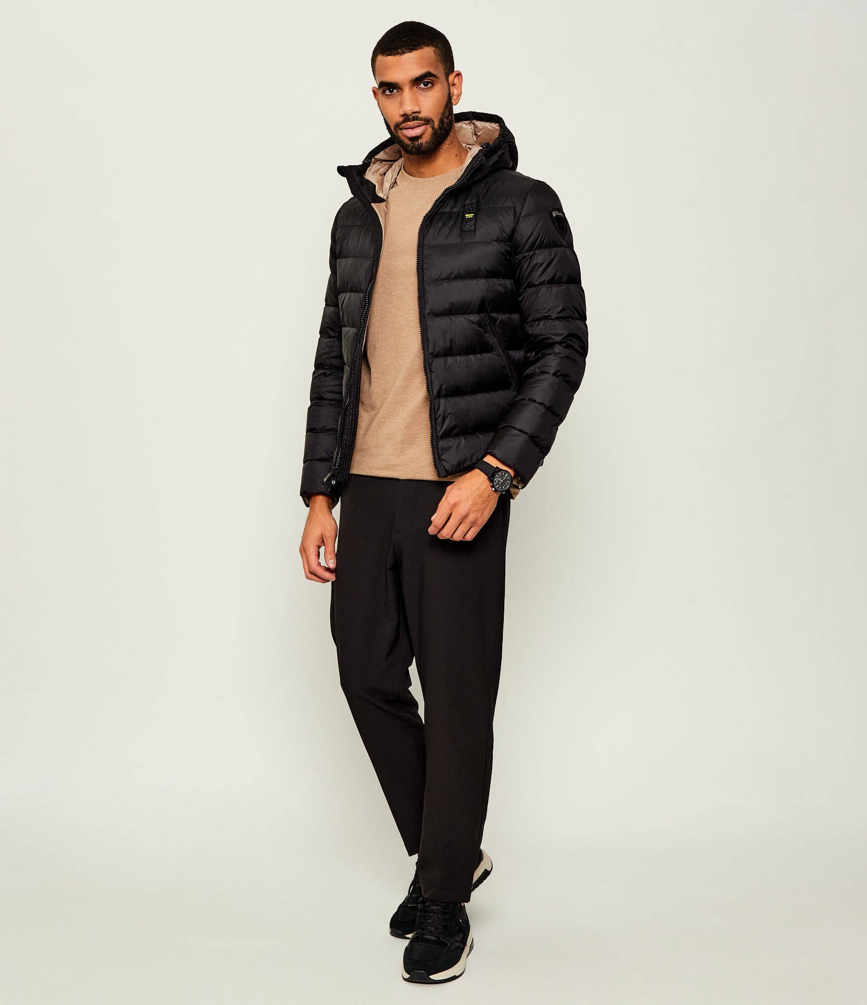 PIUMINO BLAUER ACTON TRAMA DRITTO IMB. PIUMA