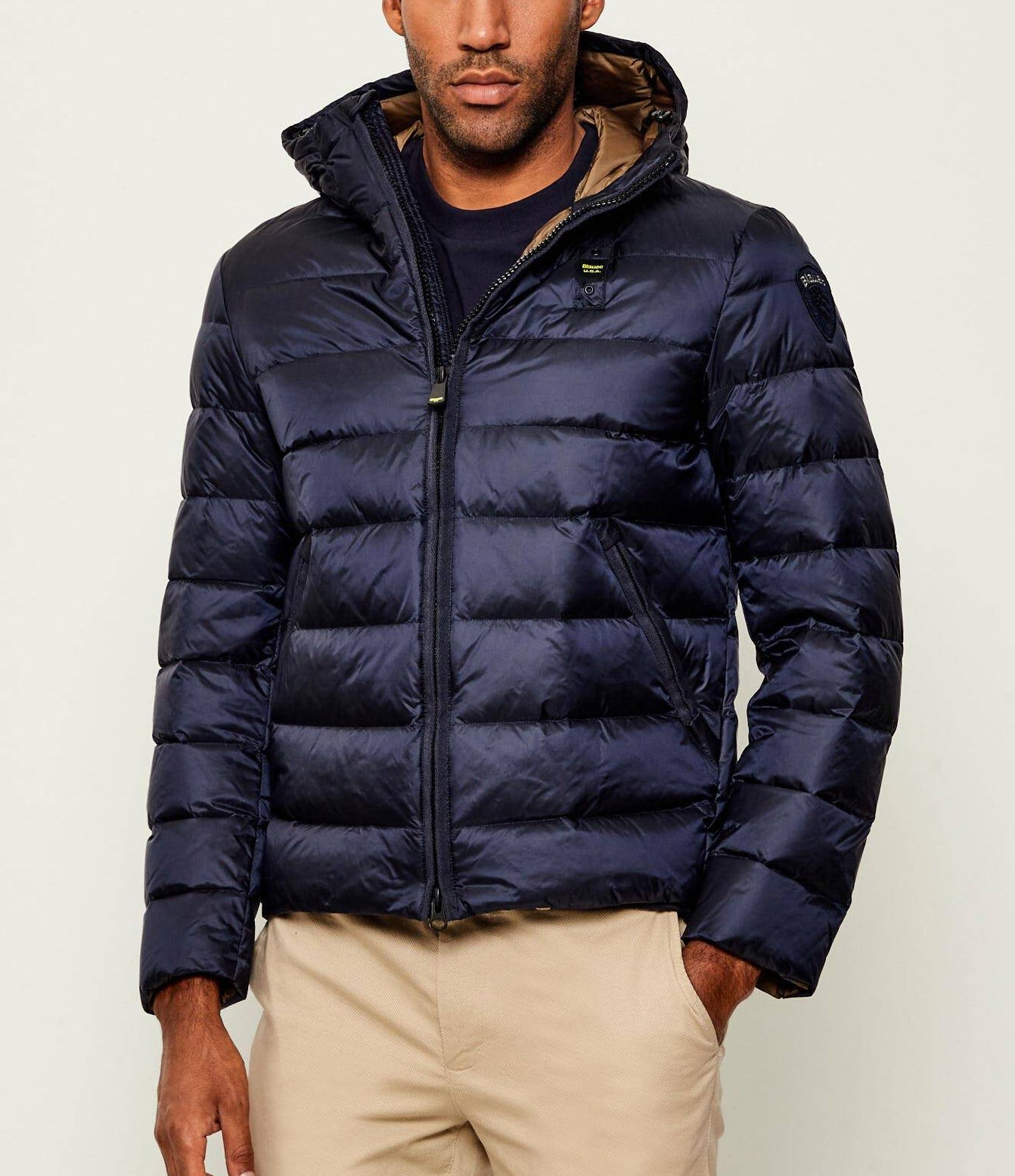 PIUMINO BLAUER ACTON TRAMA DRITTO IMB. PIUMA