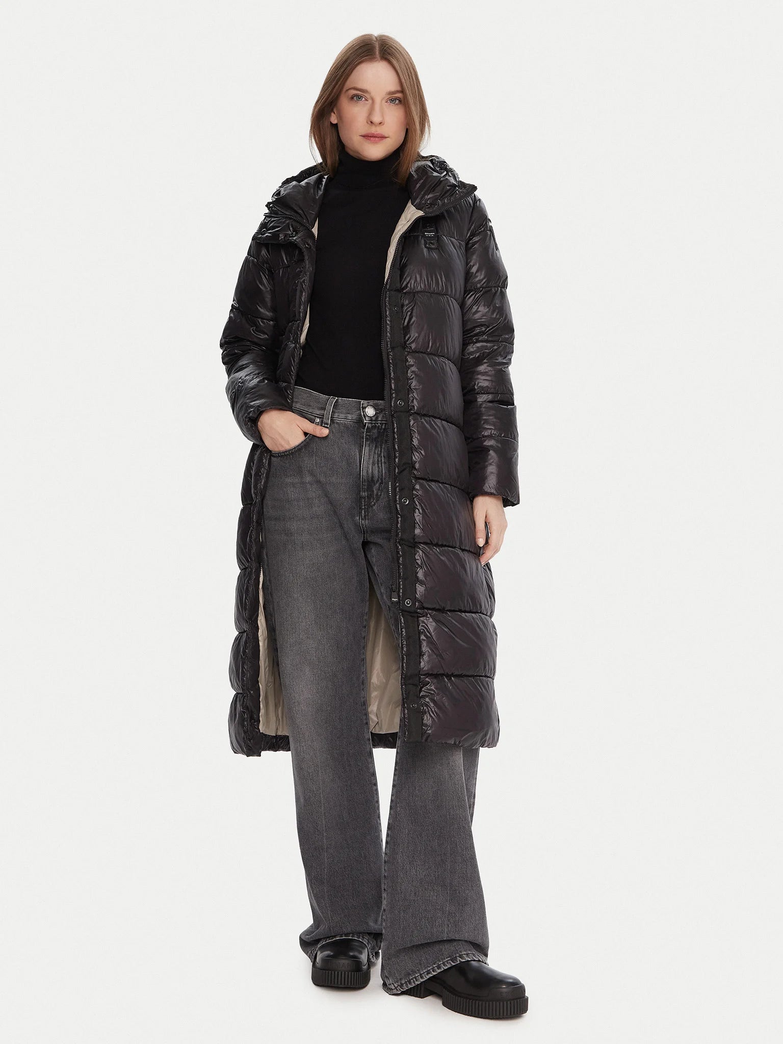 PIUMINO LUNGO BLAUER BELLEVUE INT. SORHONA MAXI