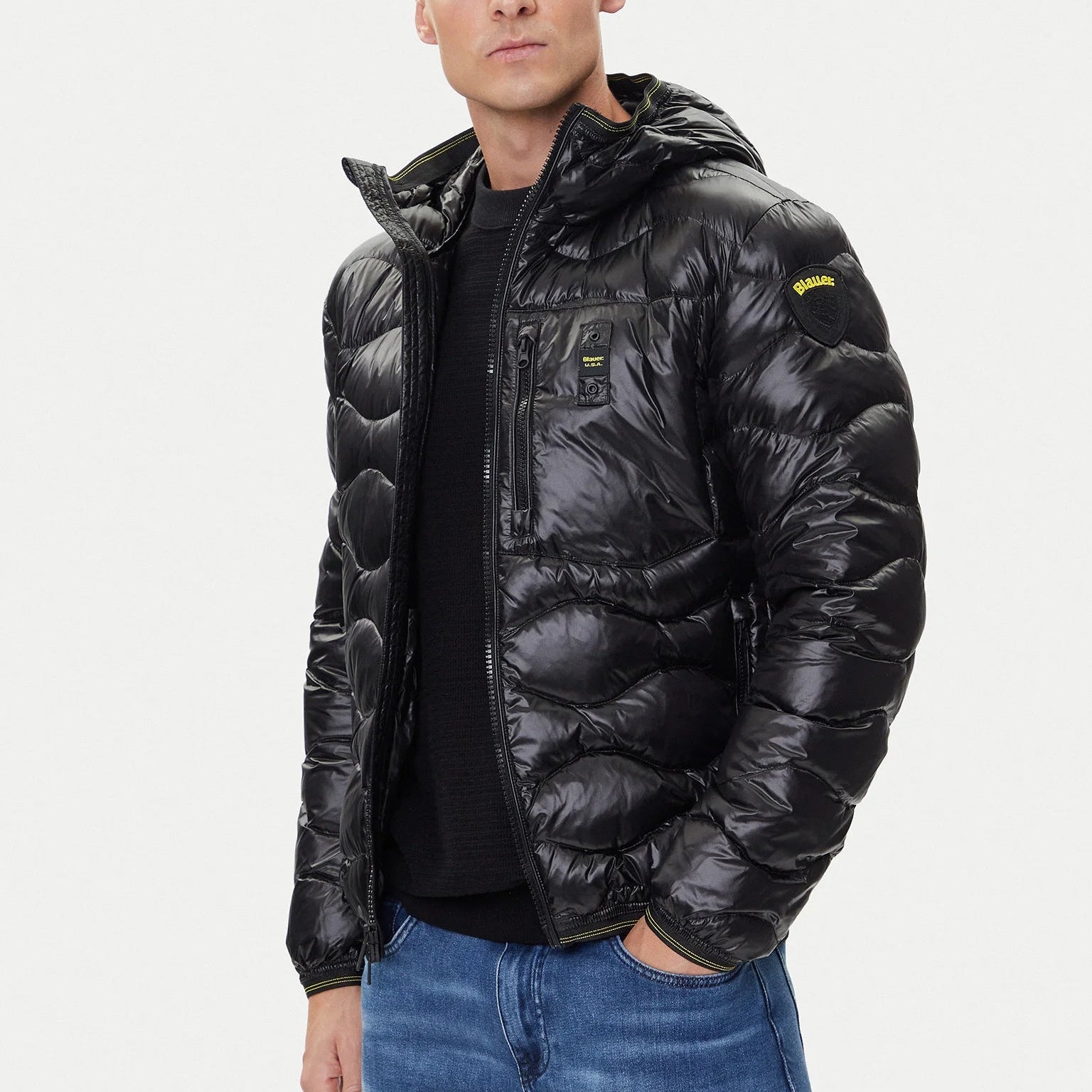 PIUMINO BLAUER WAVE ONDINA IMB. PIUMA