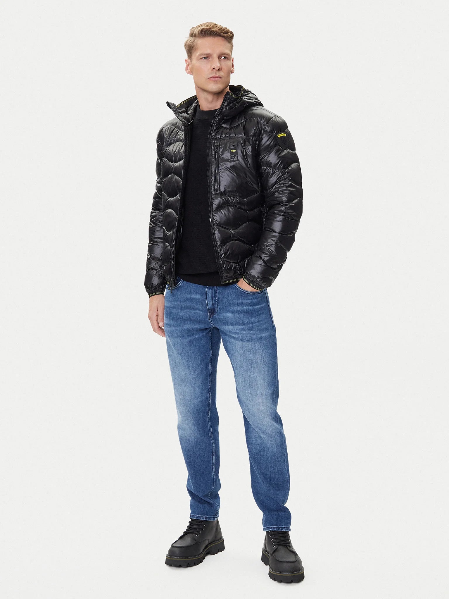 PIUMINO BLAUER WAVE ONDINA IMB. PIUMA