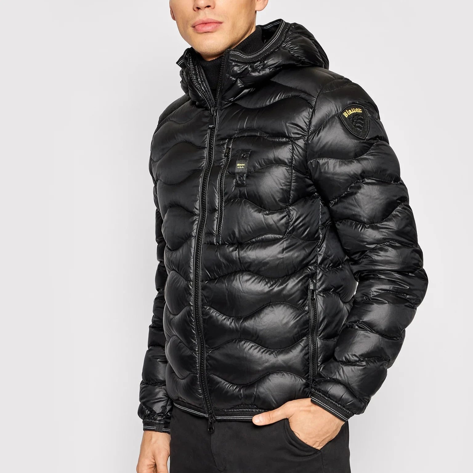 PIUMINO BLAUER WAVE ONDINA