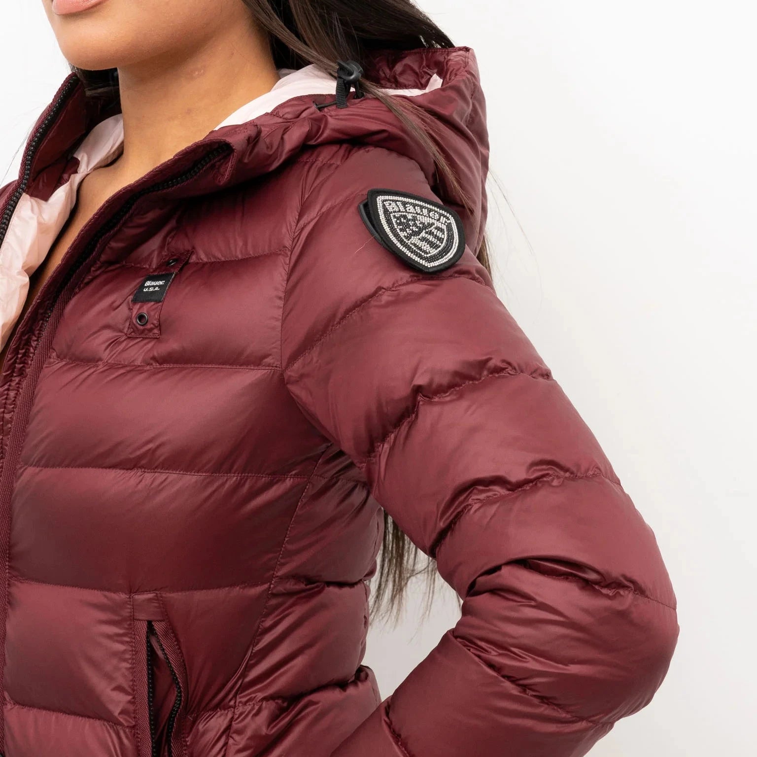 PIUMINO BLAUER LUNGO AGNES