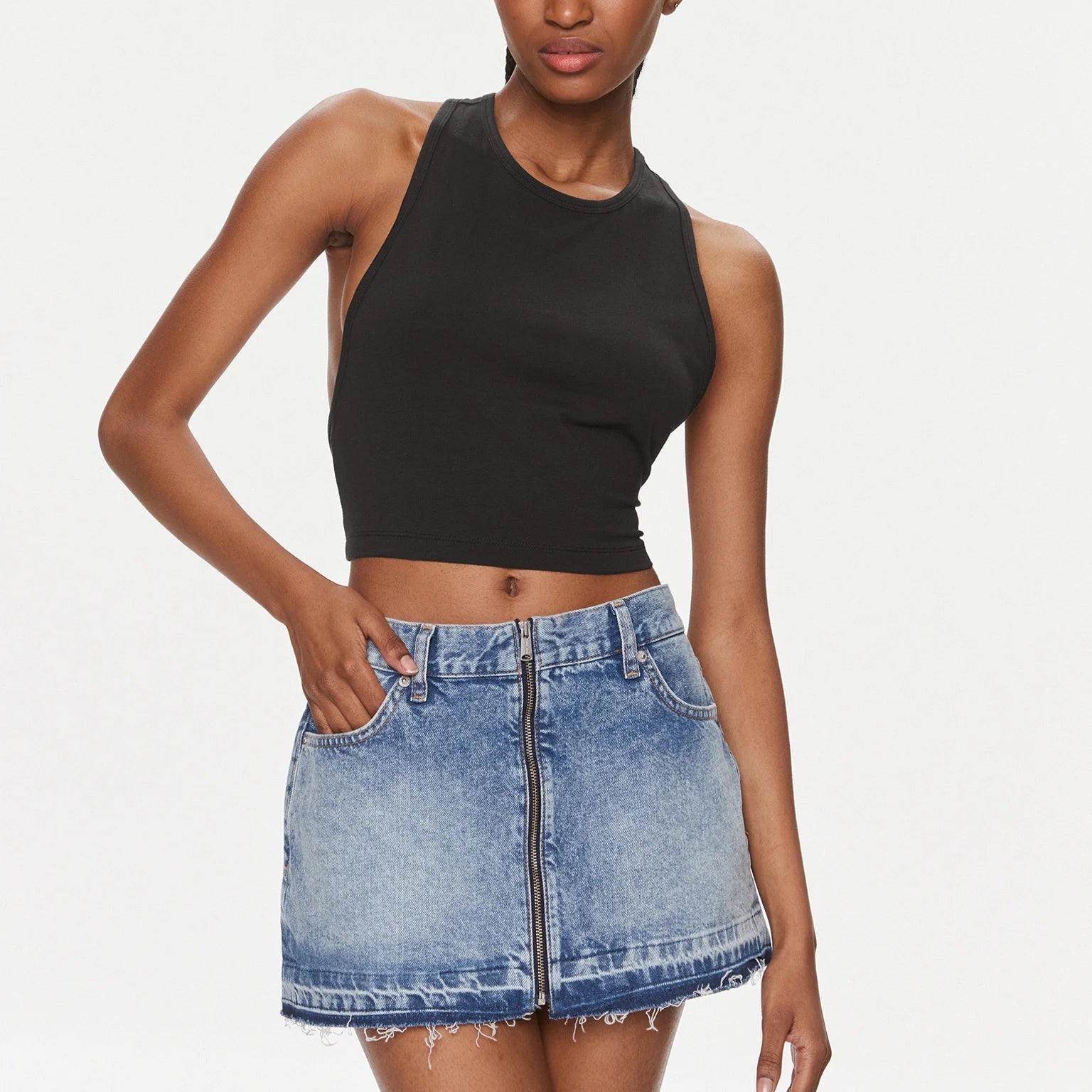 TOP CALVIN KLEIN TANK TOP SMANICATO