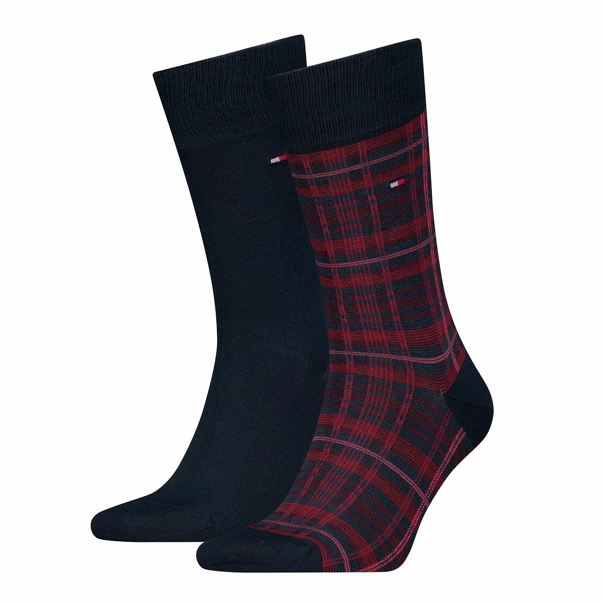 CALZE TOMMY HILFIGER 2 PAIA TARTAN
