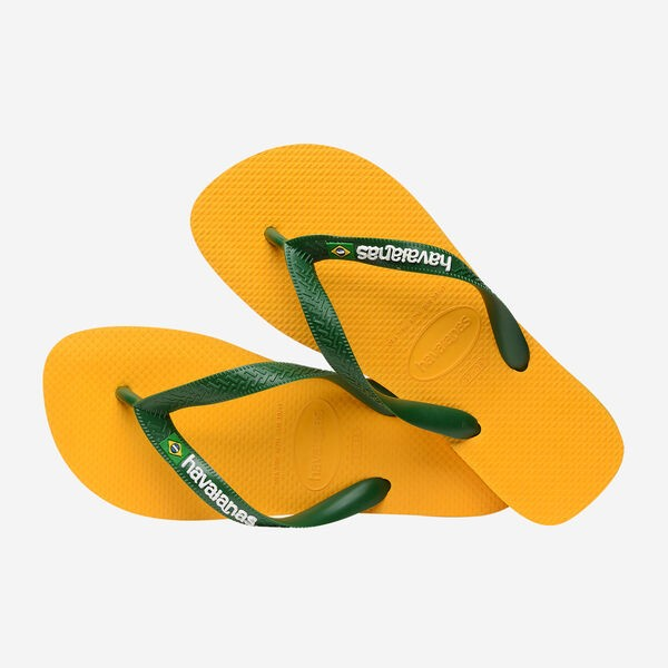 INFRADITO HAVAIANAS BRASIL LOGO POP YELLOW