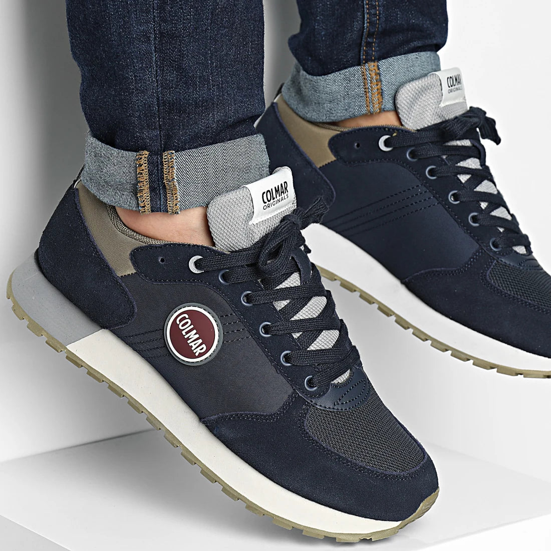 SCARPE COLMAR TRAVIS AUTHENTIC BLU