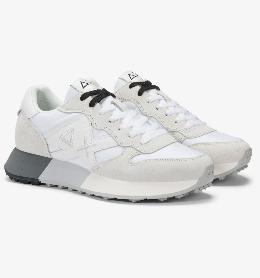 SCARPE SUN68 JAKI 2.0 BICOLOR BIANCO