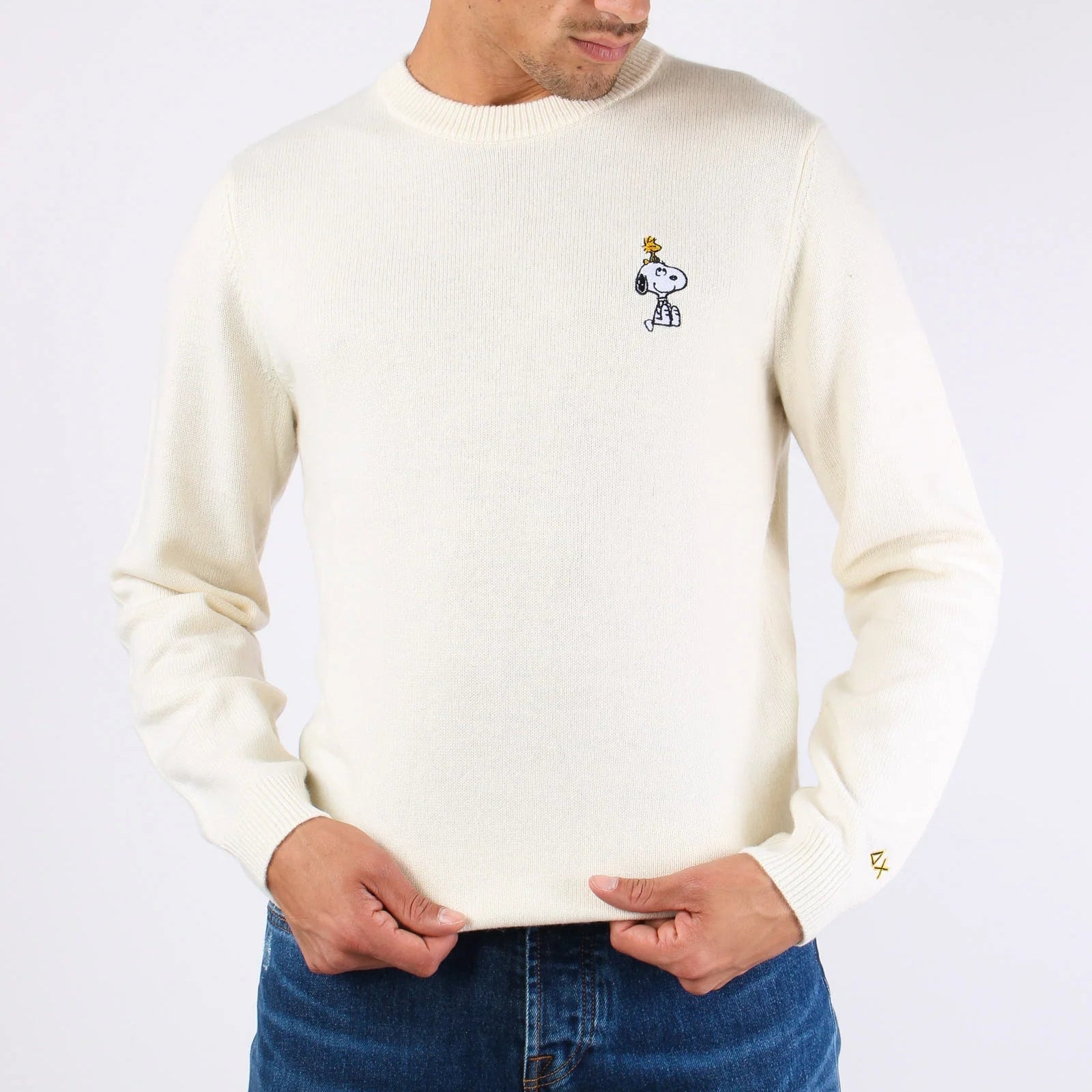 MAGLIONE SUN68 X PEANUTS GIROCOLLO SNOOPY