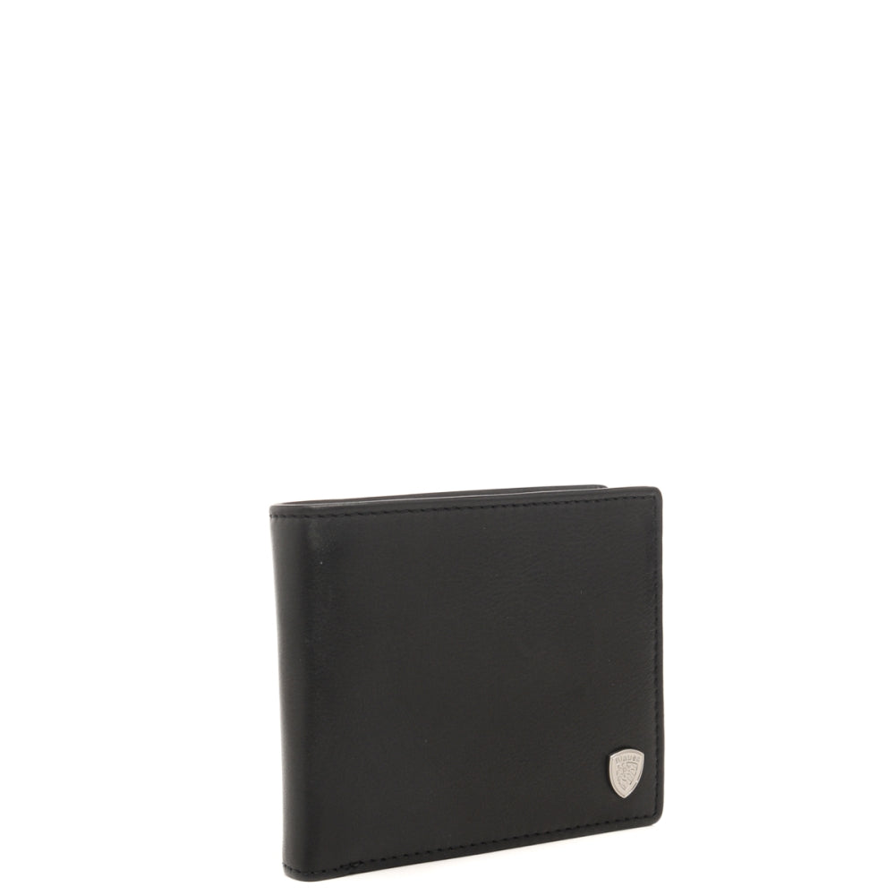 PORTAFOGLIO BLAUER PELLE COP COIN 9.5X12.12.5