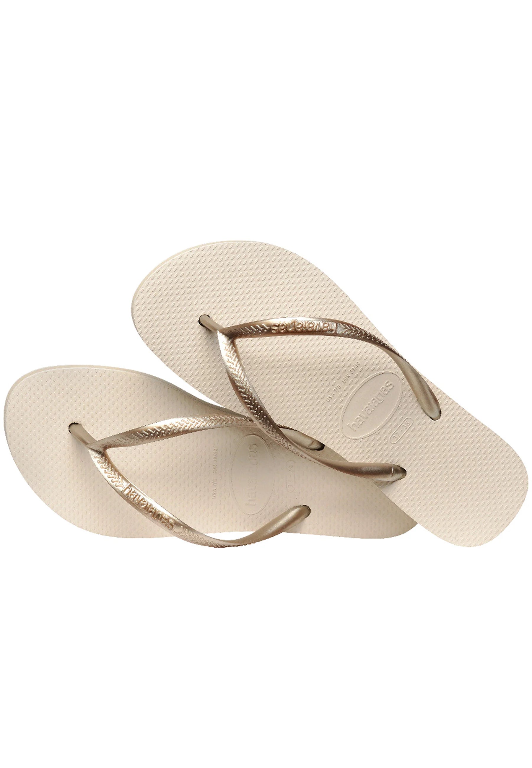 INFRADITO HAVAIANAS SLIM FLATFORM BEIGE