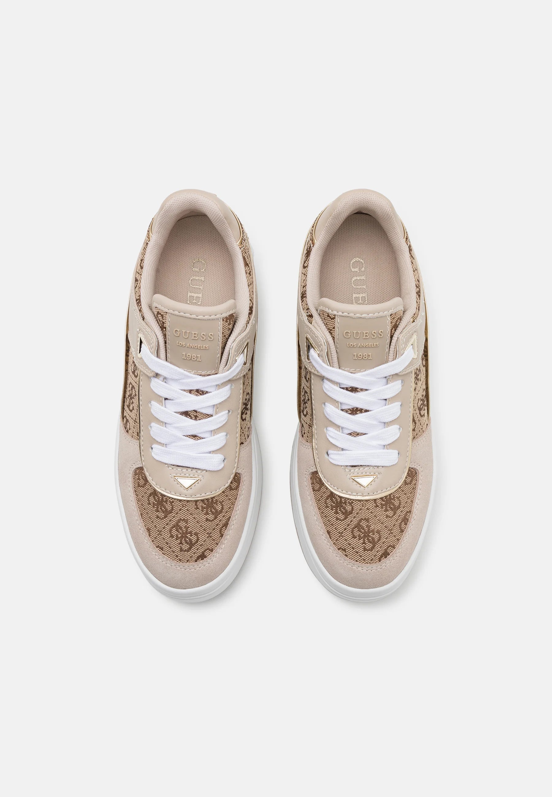 SCARPE GUESS RIDGEE2 BEIGE BROWN