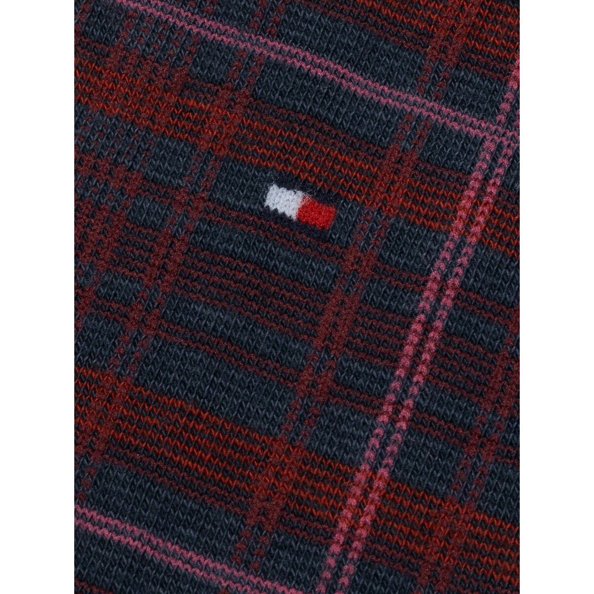 CALZE TOMMY HILFIGER 2 PAIA TARTAN