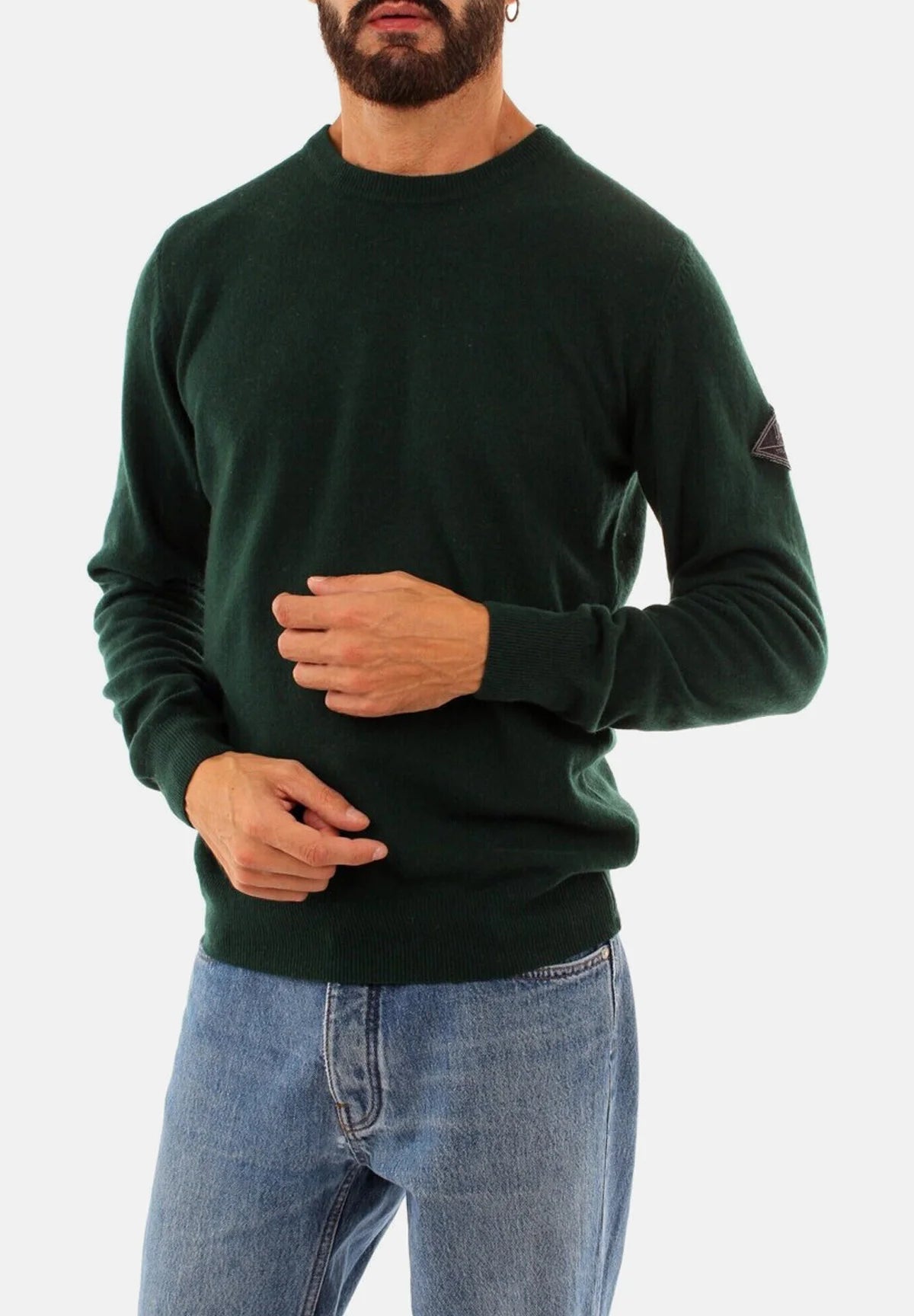 MAGLIA ROY ROGER'S GIROCOLLO COTT.