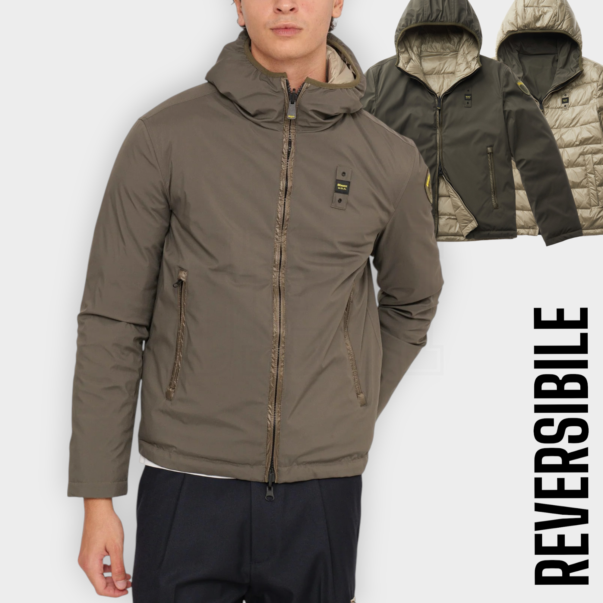 PIUMINO BLAUER BALLARD