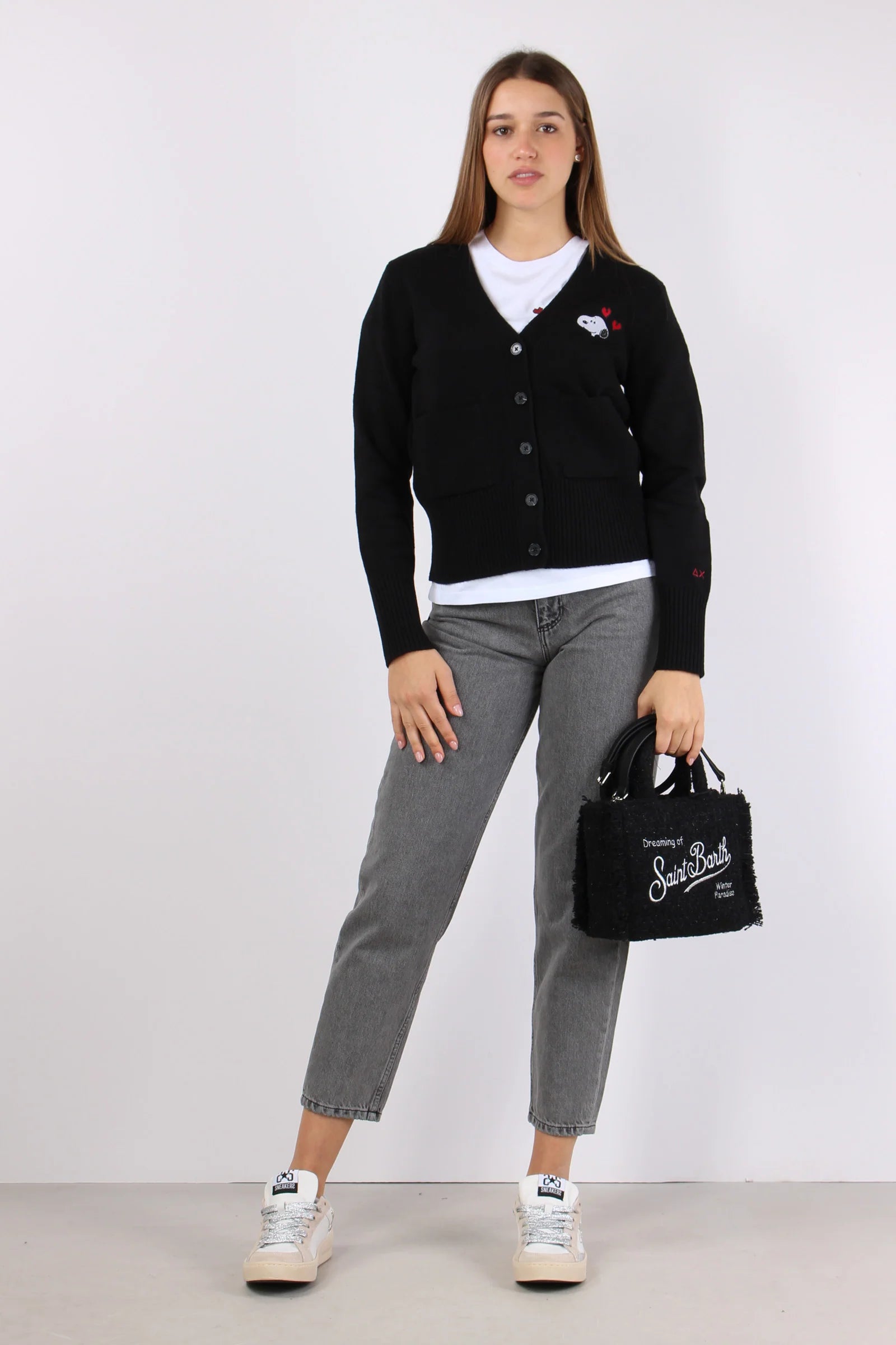 CARDIGAN SUN68 X PEANUTS W SNOOPY OVER