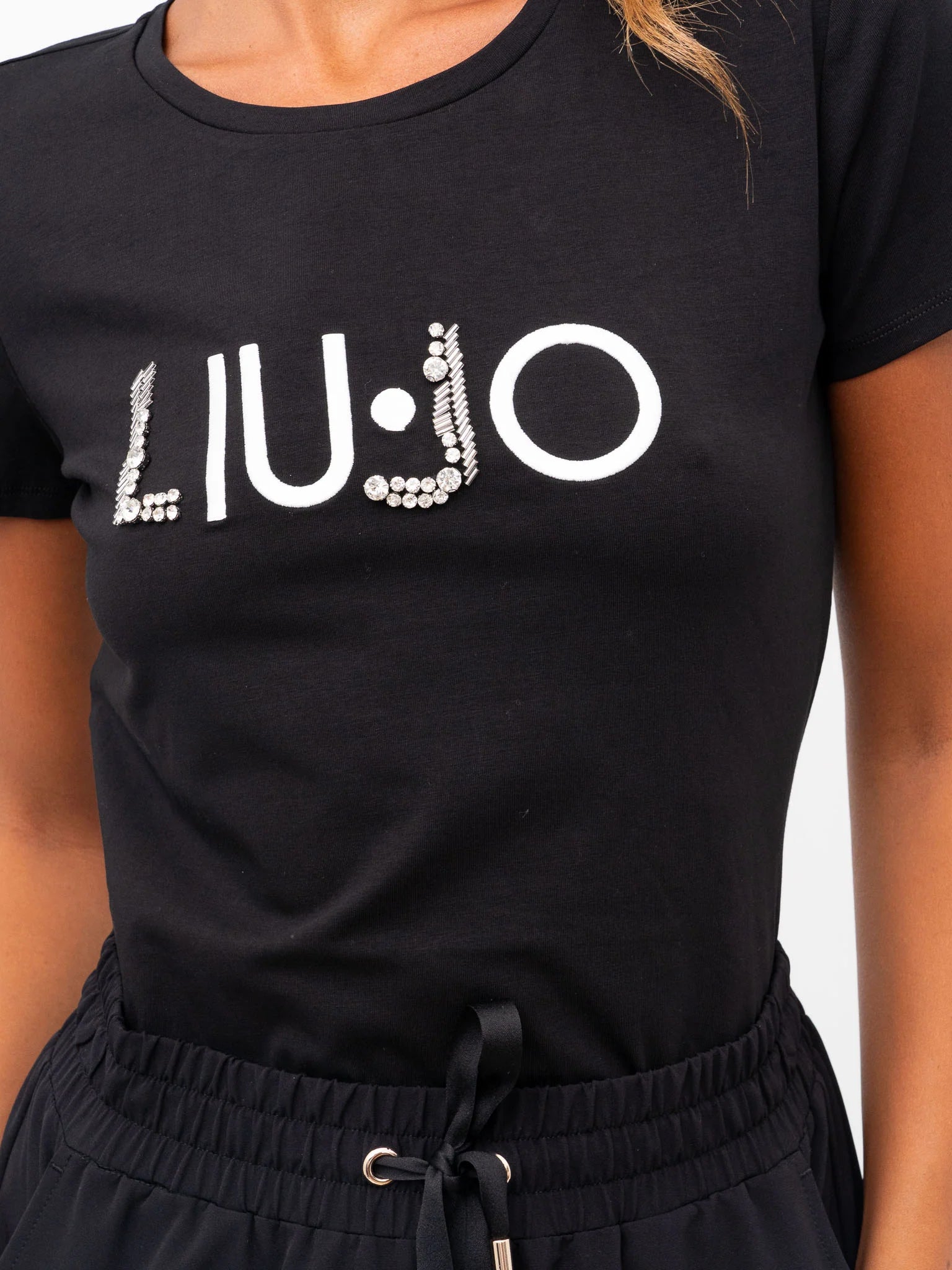 TSHIRT LIUJO MANICA CORTA LOGO GEMME