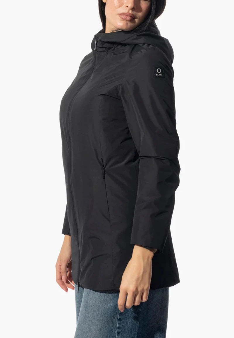 GIUBBOTTO SUNS AURELIA VELOR LISCIO LUNGO