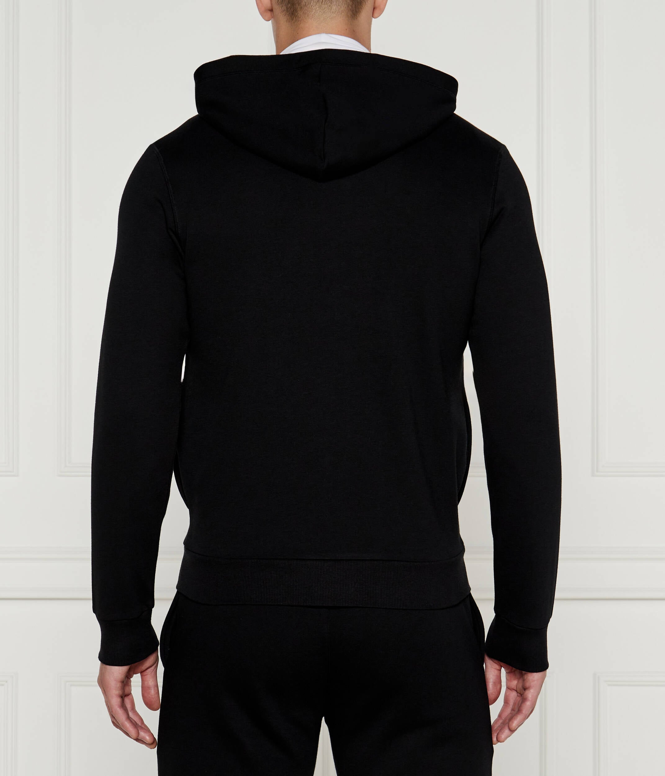 FELPA ARMANI CAPPUCCIO ZIP