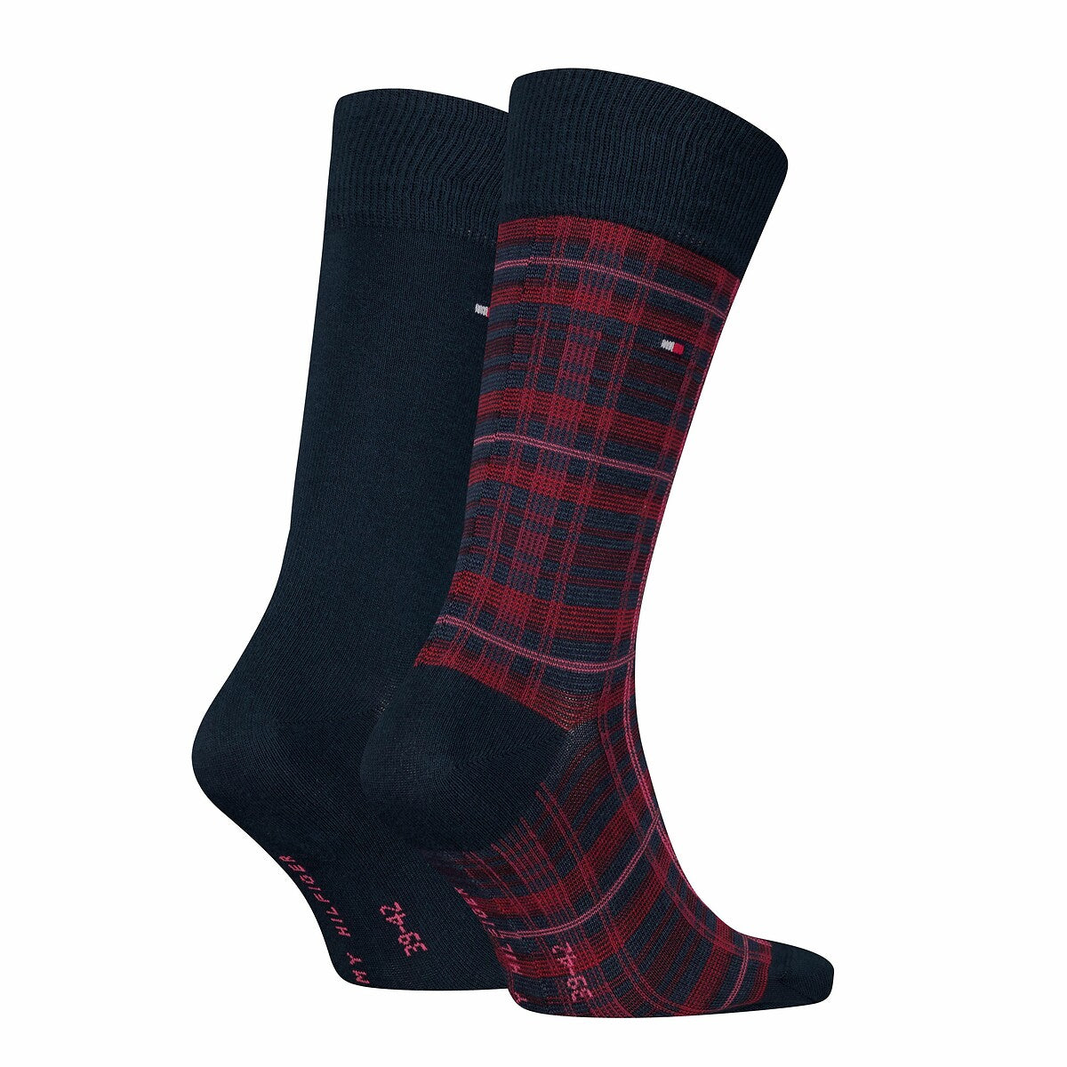 CALZE TOMMY HILFIGER 2 PAIA TARTAN