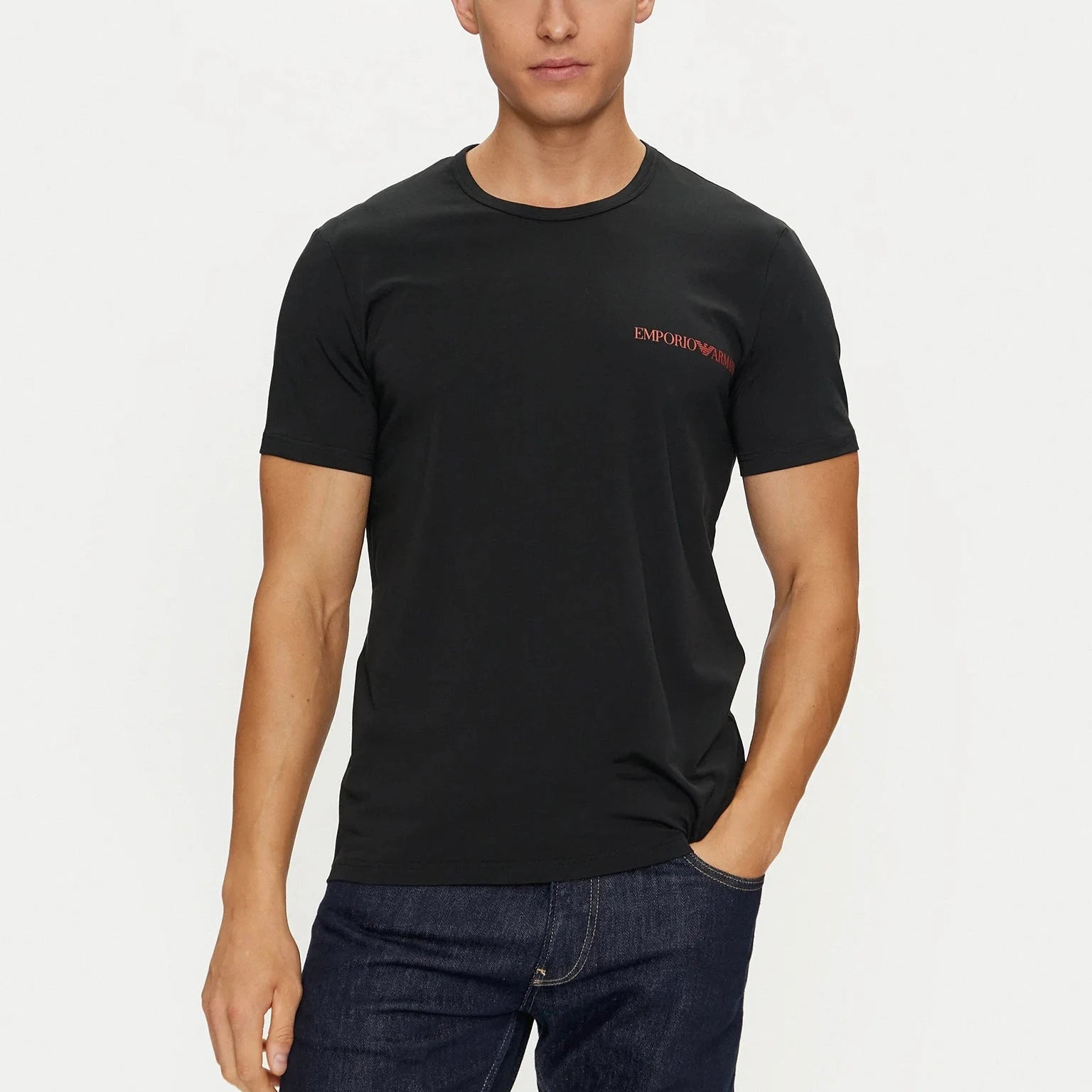 TSHIRT ARMANI CORE LOGO BAND SLIM FIT BASIC