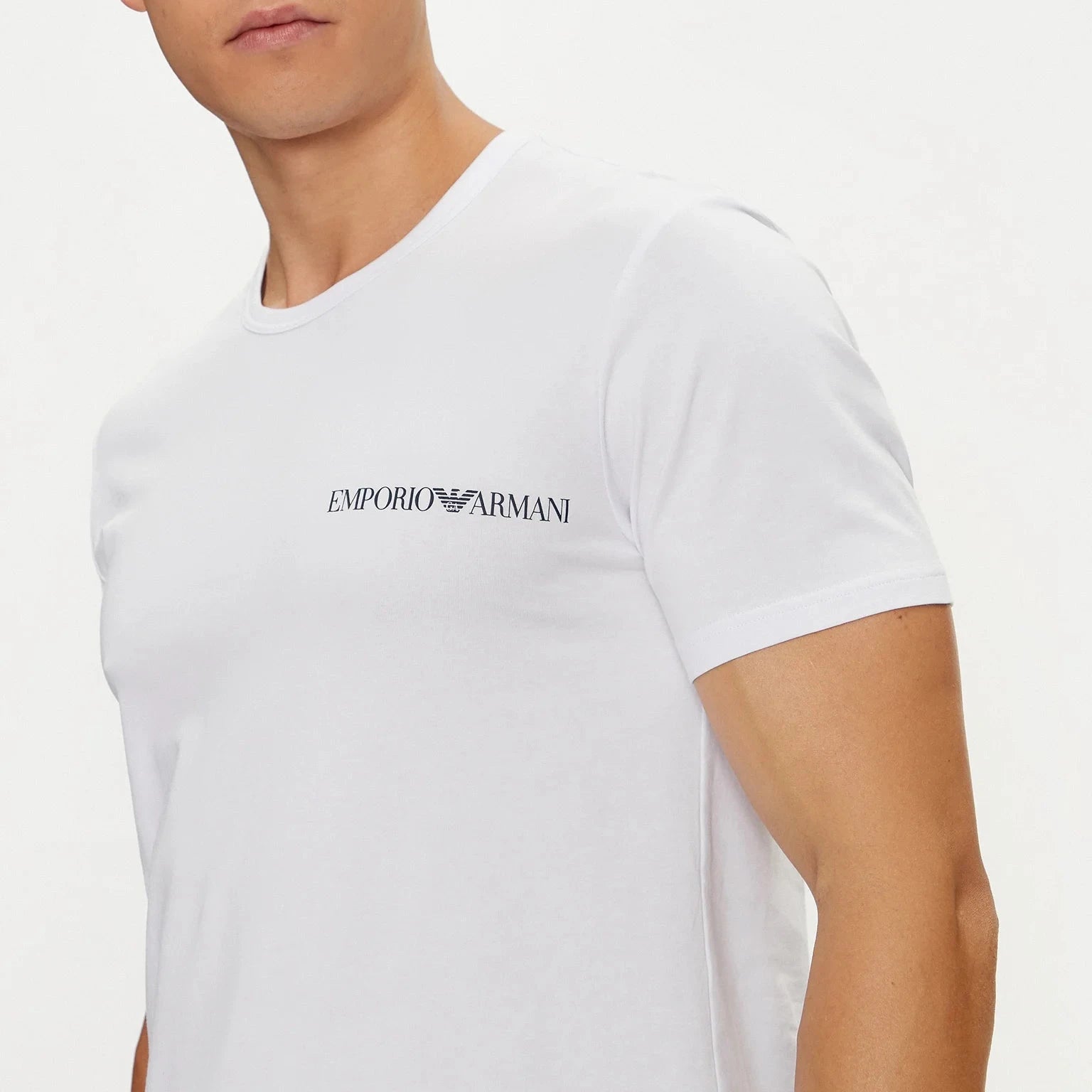 TSHIRT ARMANI CORE LOGO BAND SLIM FIT BASIC