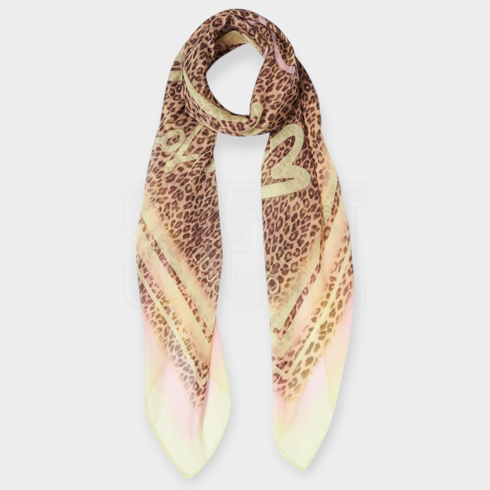 FOULARD LIUJO LEOPARD 120X120