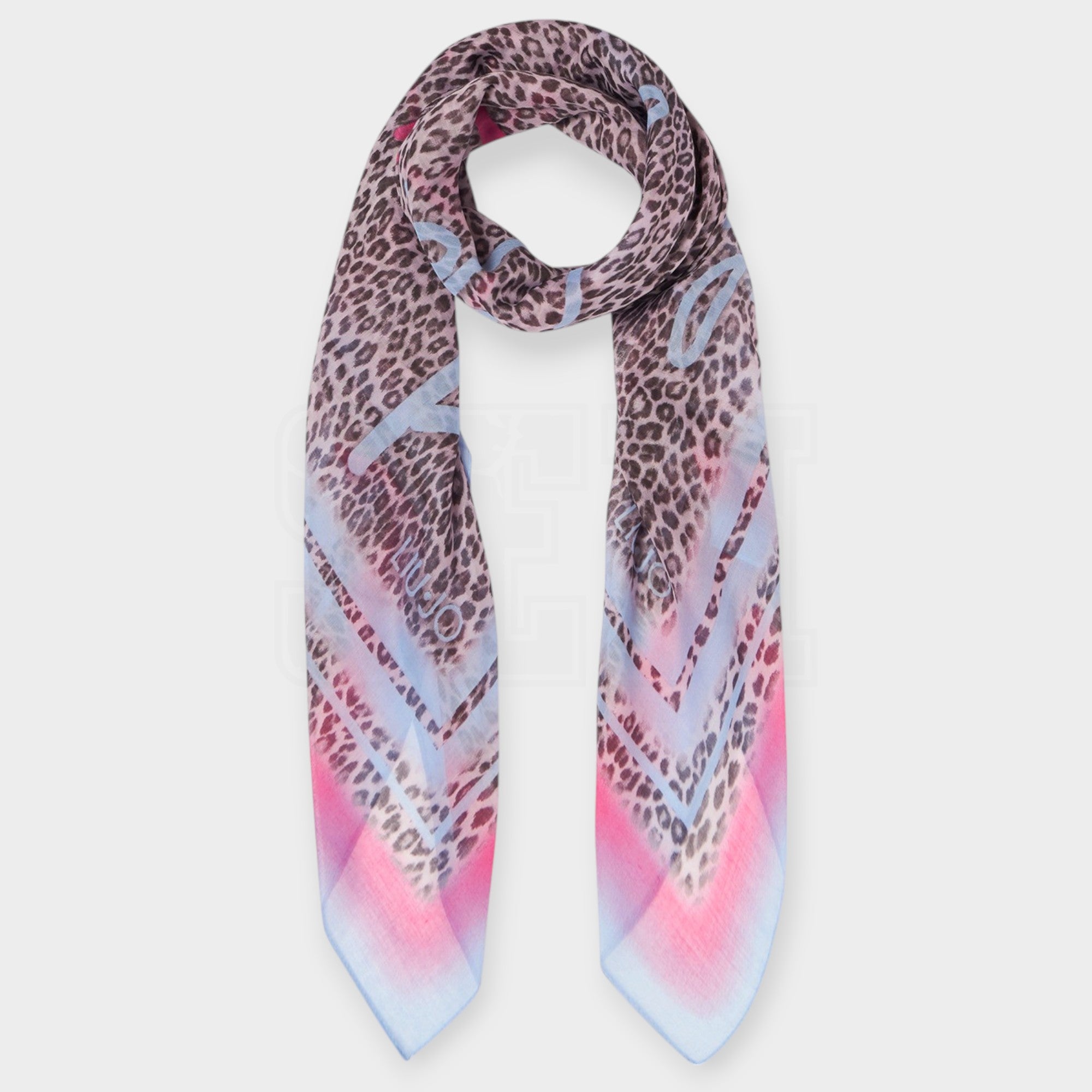 FOULARD LIUJO LEOPARD 120X120