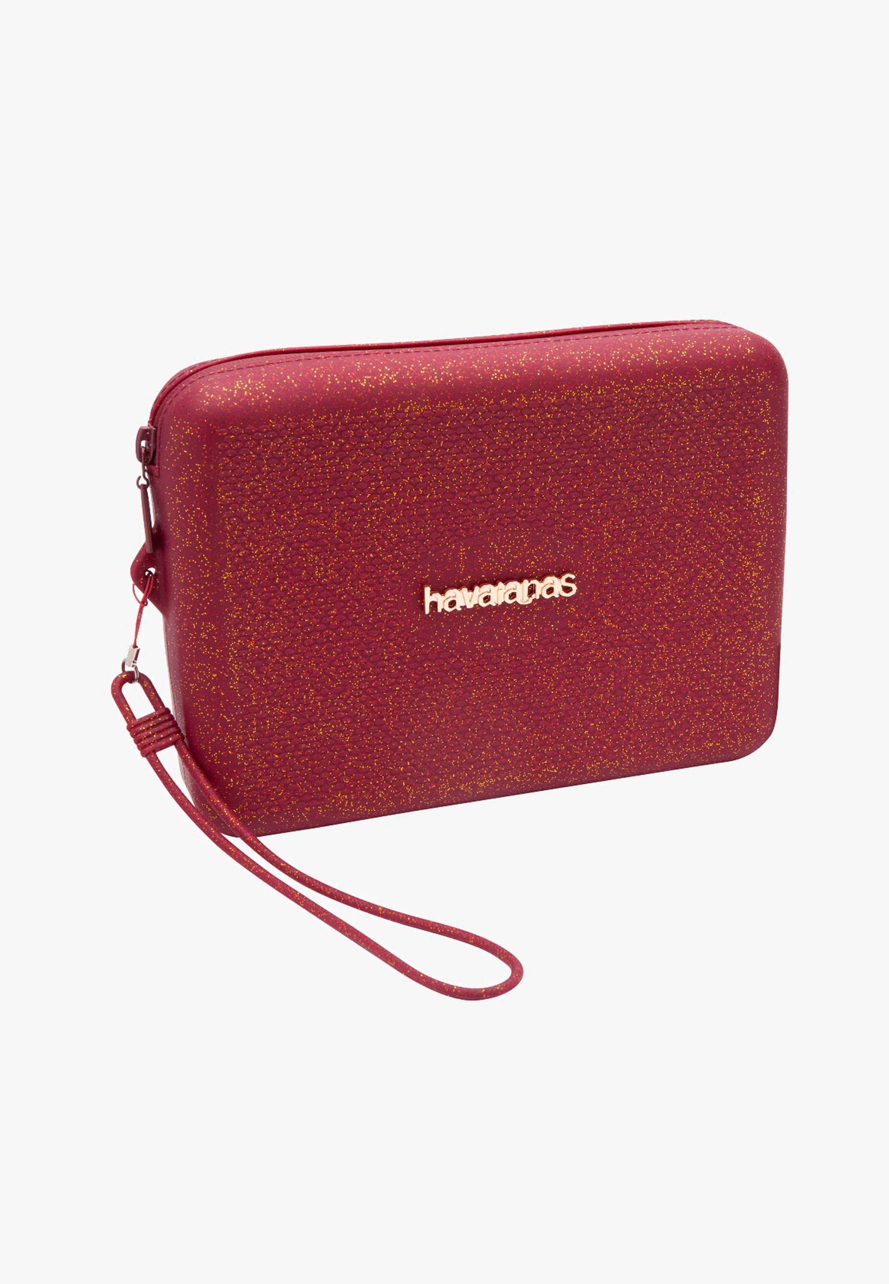 CLUTCH HAVAIANAS POCHETTE NECESSAIRE GLITTER AMARANTH