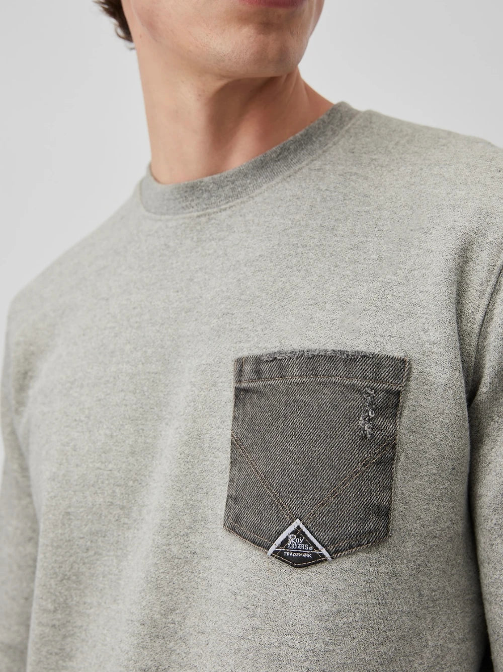 FELPA ROY ROGER'S BRUSHED CK37 TASCHINO