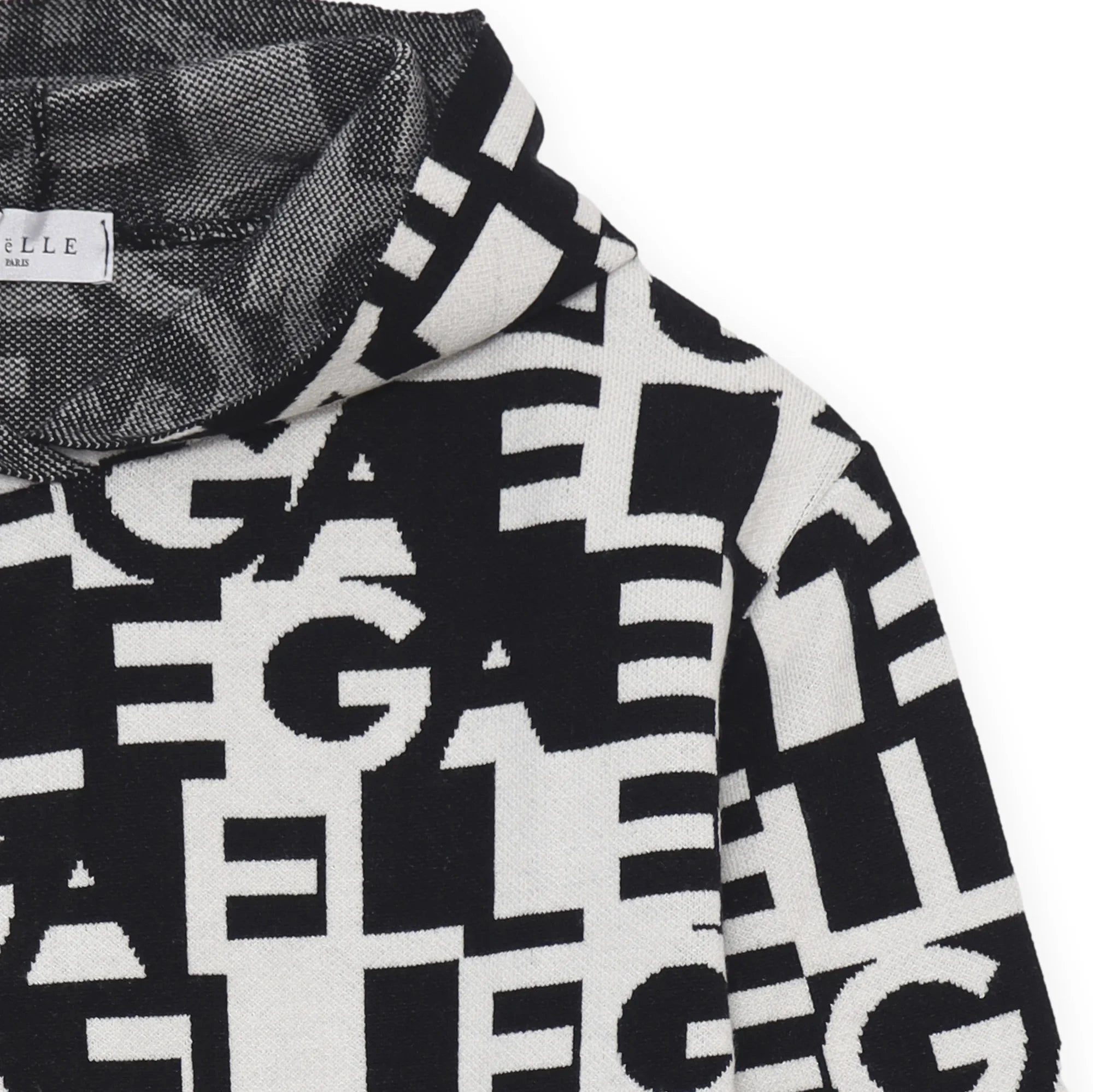 ABITO GAELLE ML MULTI LOGO CONTRASTO CAPPUCCIO