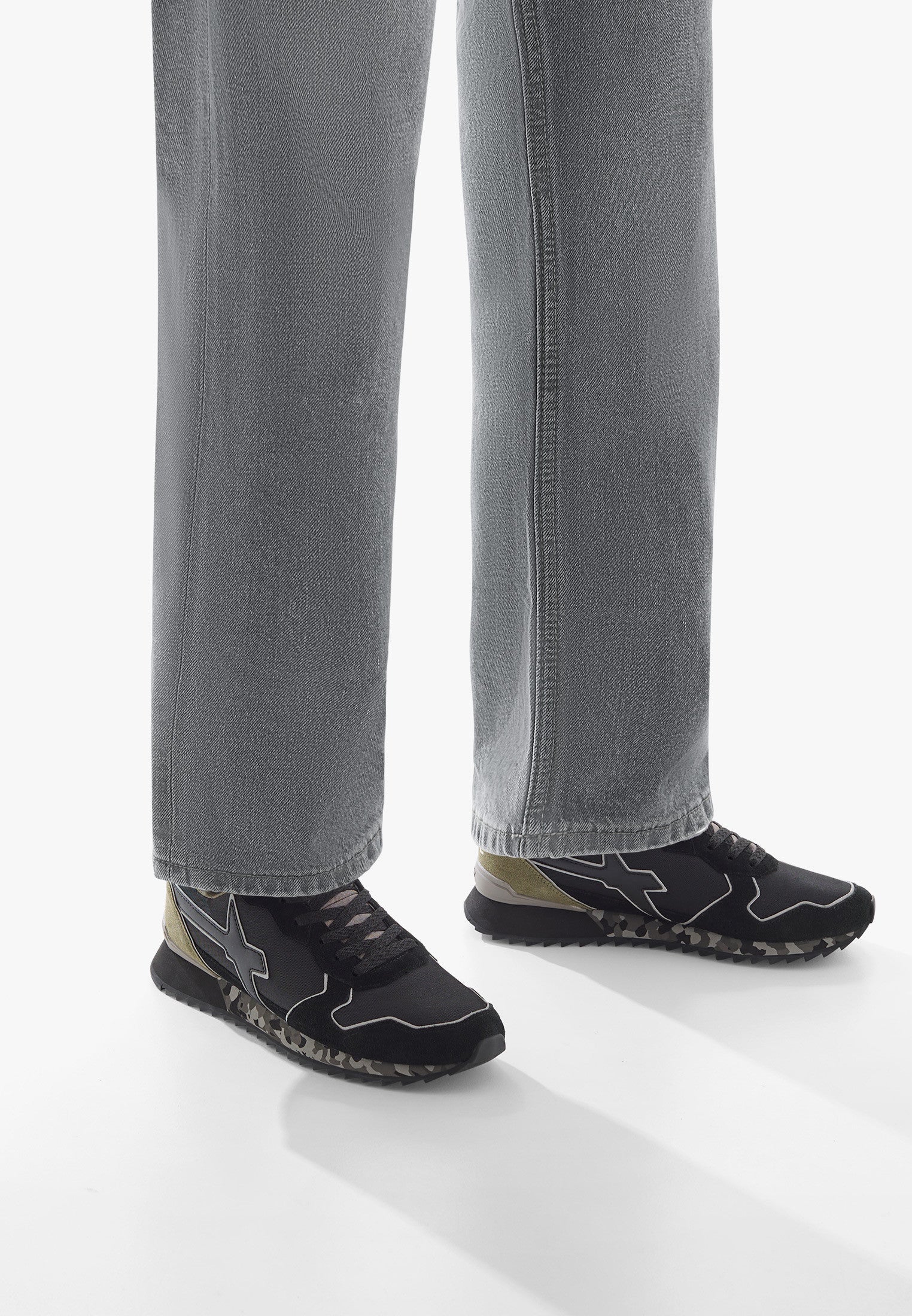 SCARPE WIZZ JUST SAY WIZZ JET-M. BLACK-MILITARE