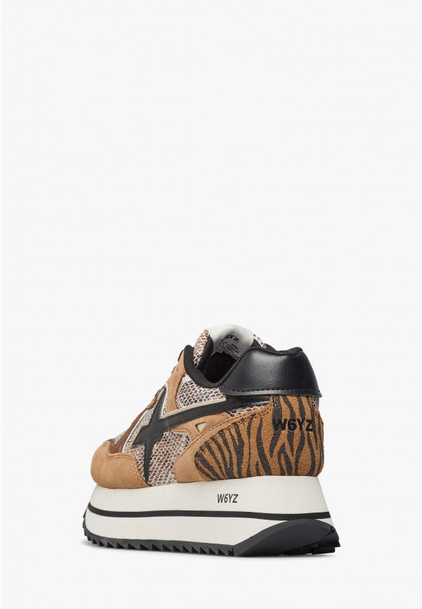 SCARPE WIZZ JUST SAY WIZZ DEVA-W. PYTON MARRONE NERO